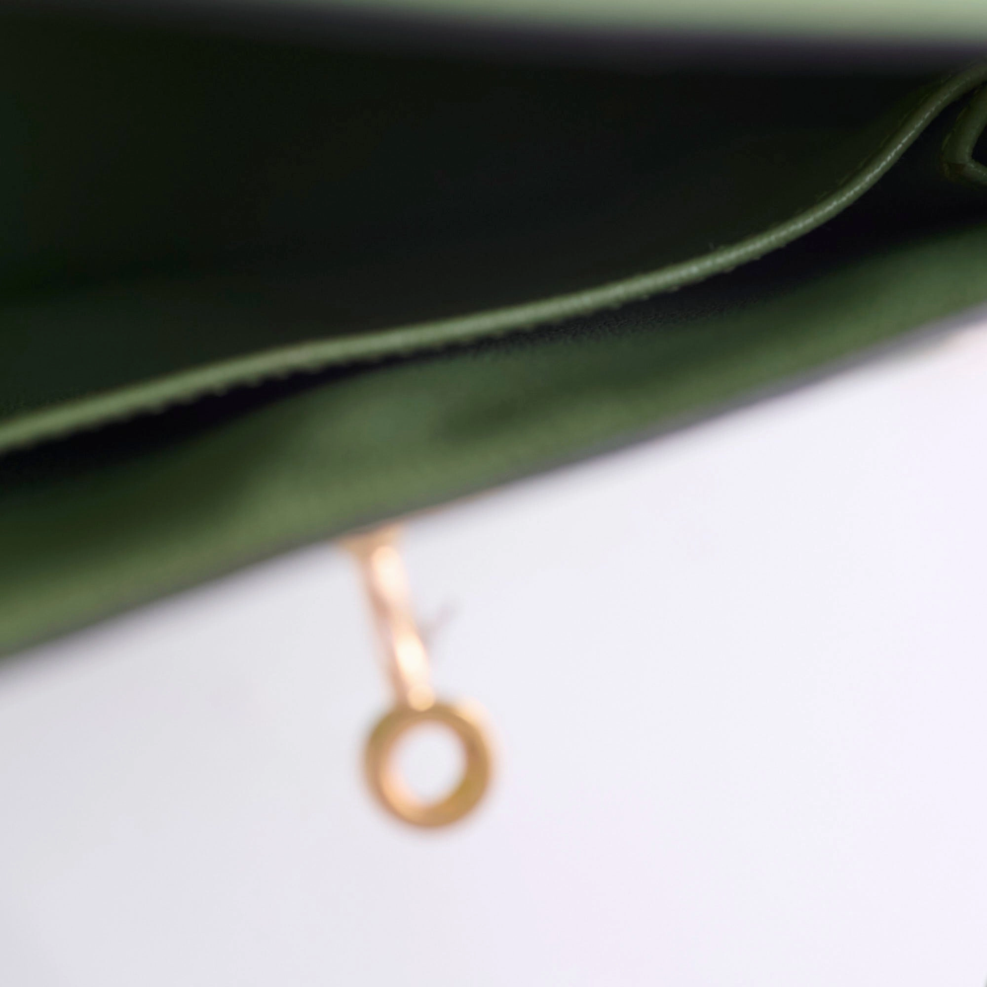 Hermes Kelly 25 Epsom Vert Criquet D Stamp 2019