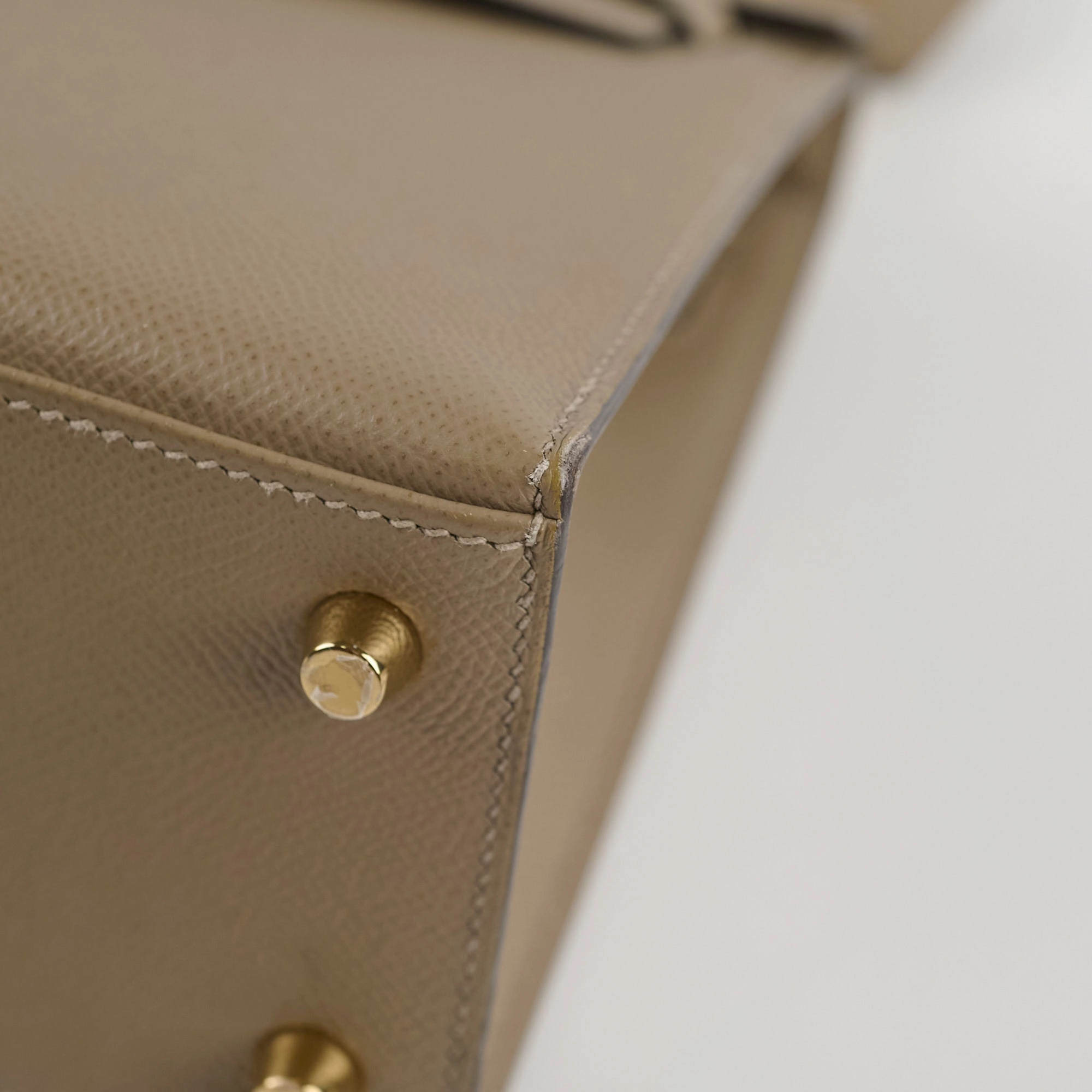 Hermes Kelly 25 Gris Asphalt Epsom C Stamp 2018