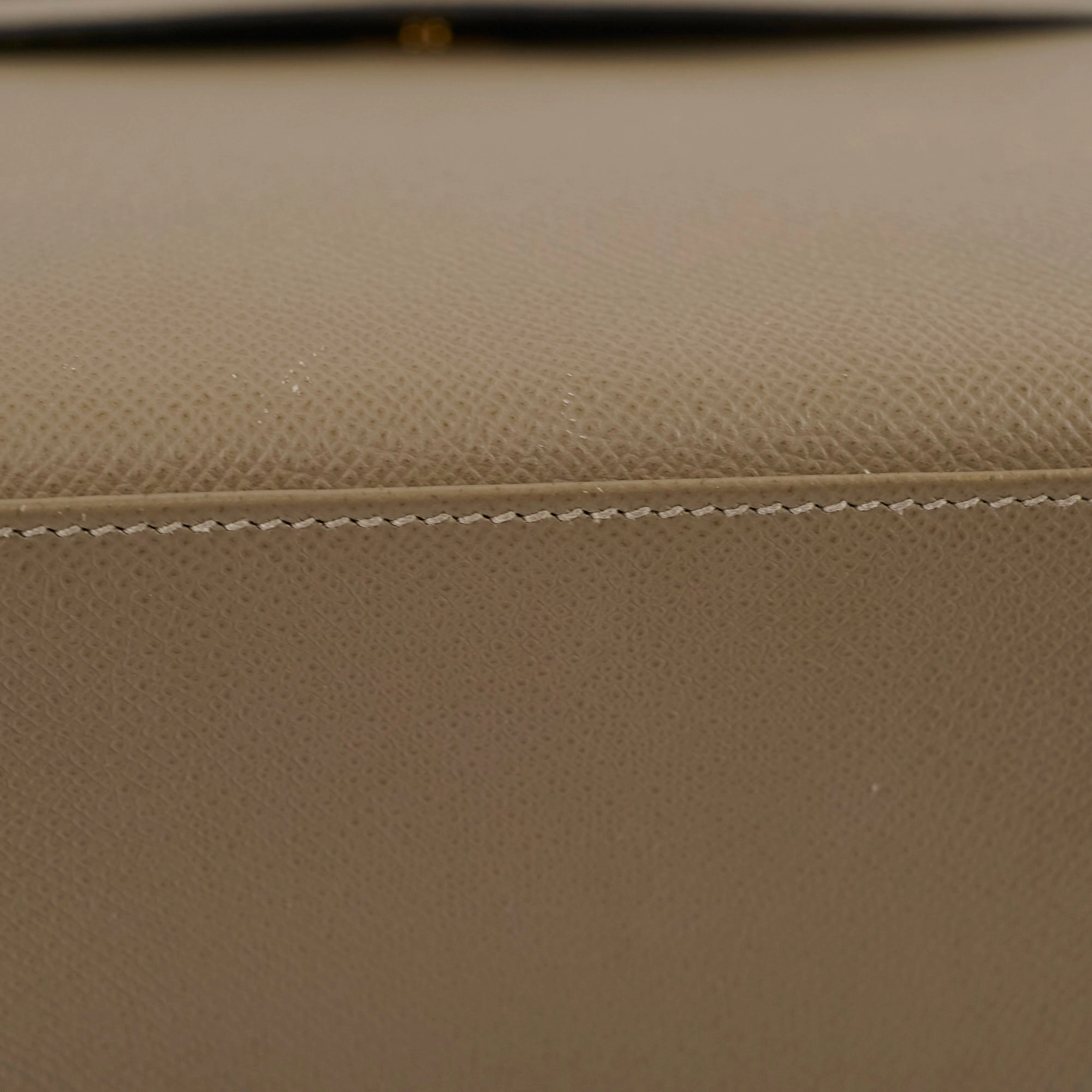 Hermes Kelly 25 Gris Asphalt Epsom C Stamp 2018
