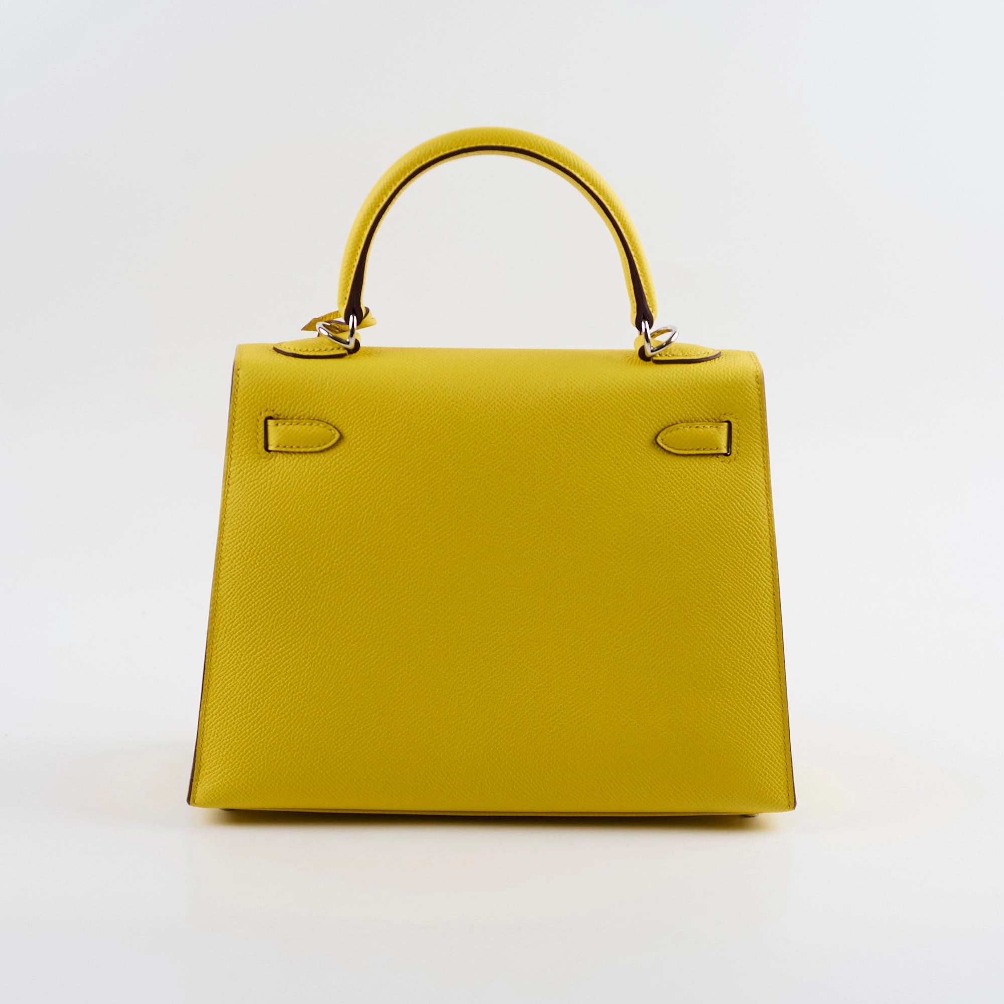 Hermes Kelly 25 Jaune De Naple Espom Sellier 2024