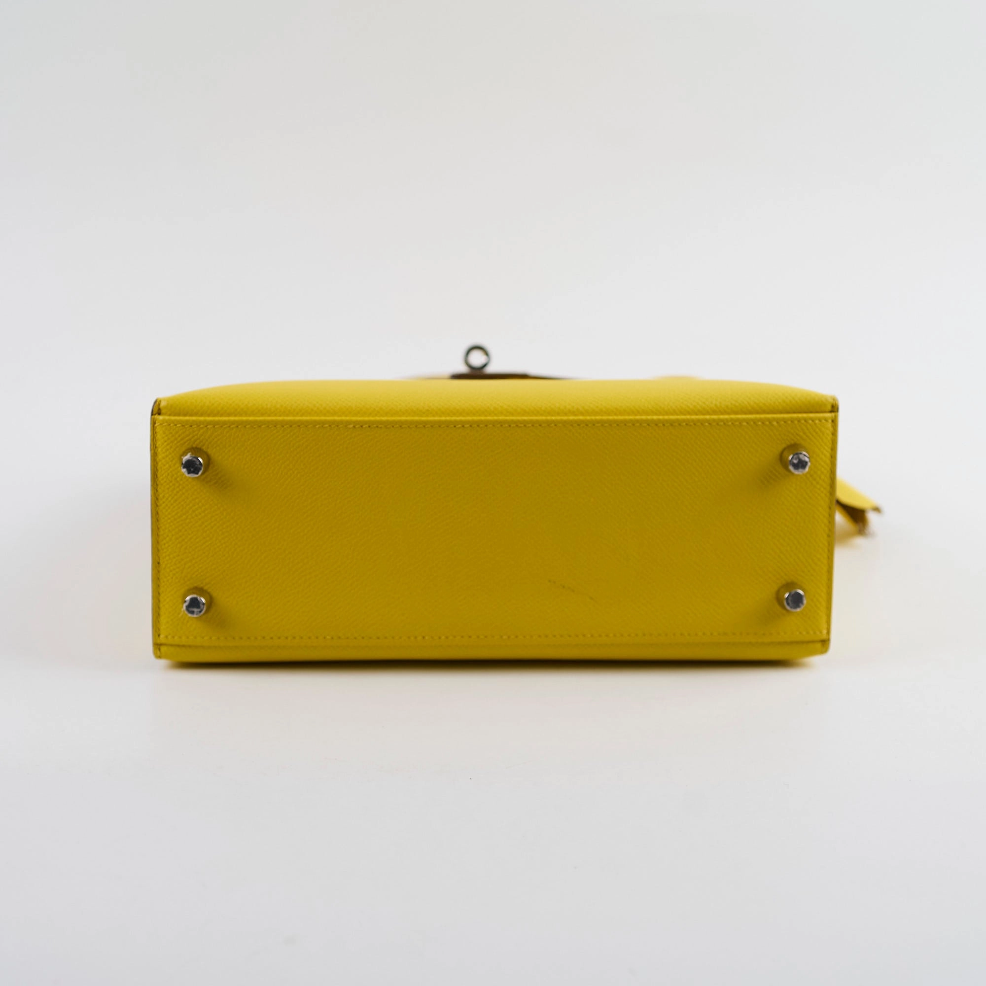 Hermes Kelly 25 Jaune De Naple Espom Sellier 2024