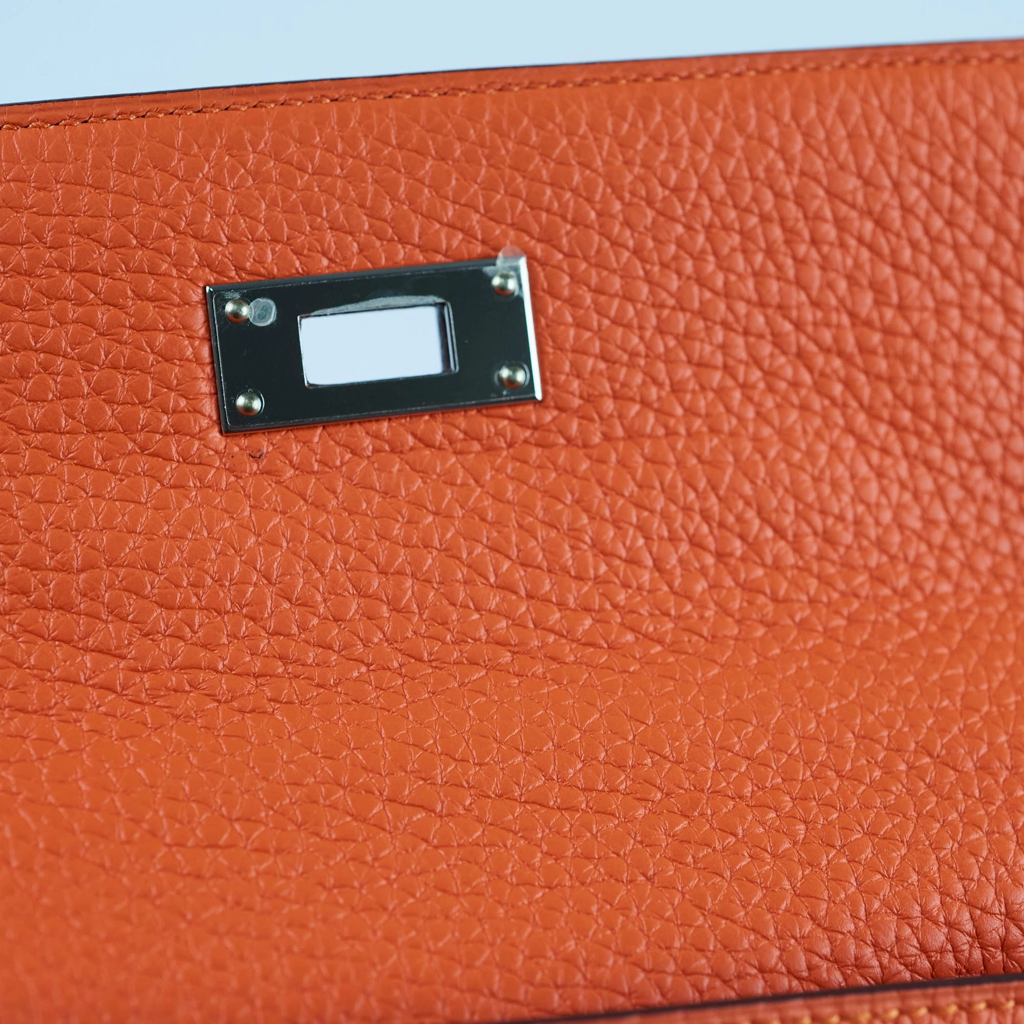 Hermes Kelly 28 Clemence Feu - Y Stamp