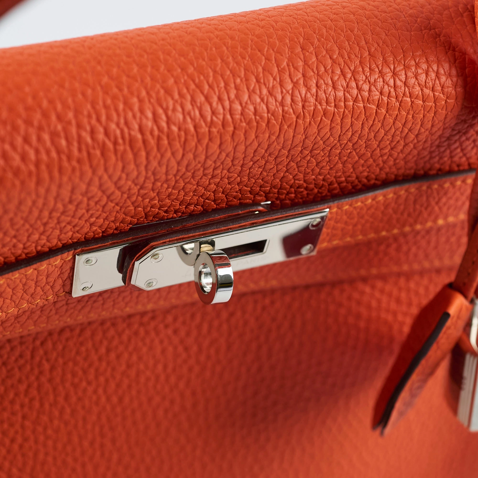 Hermes Kelly 28 Clemence Feu - Y Stamp