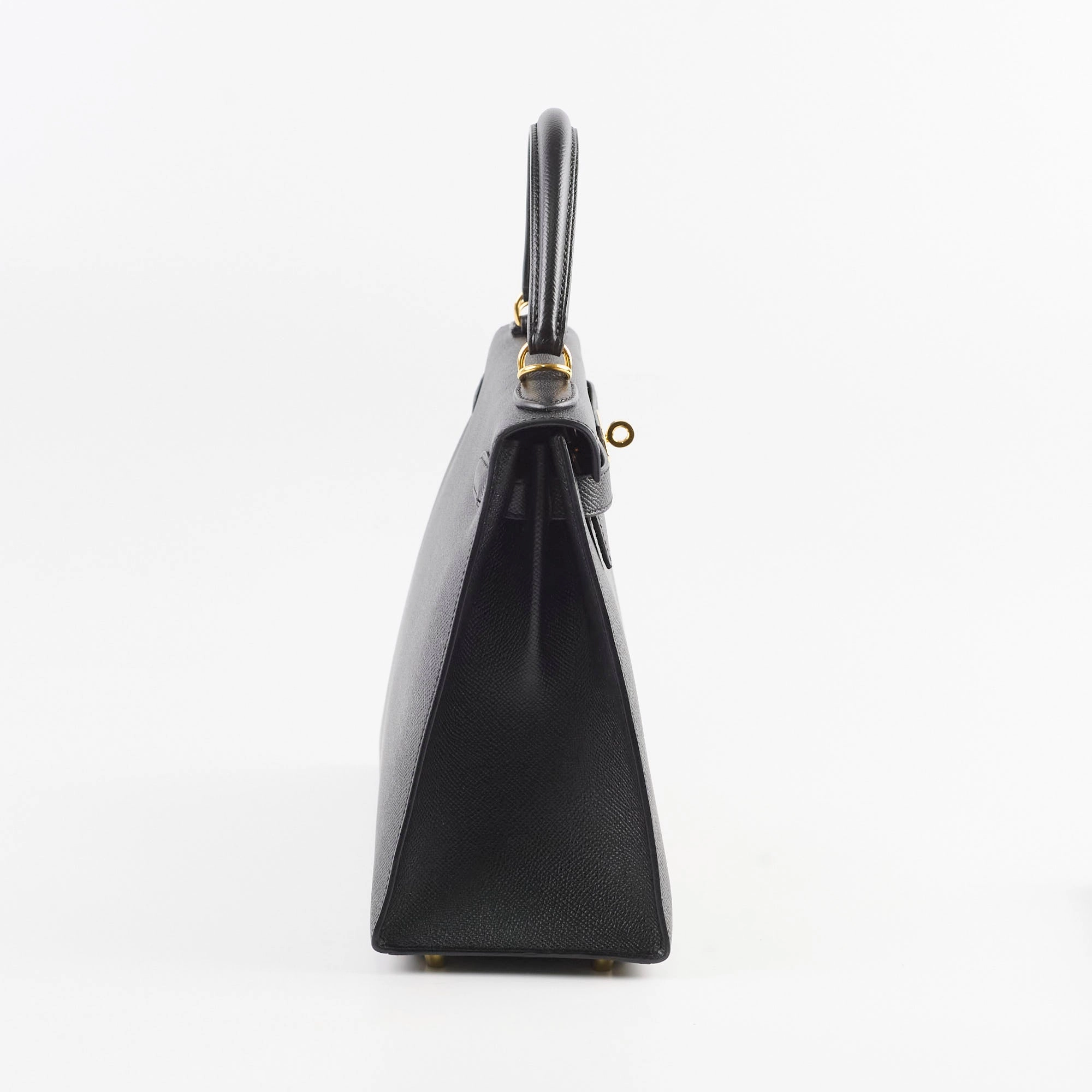 Hermes Kelly 28 Epsom Noir X Stamp 2016