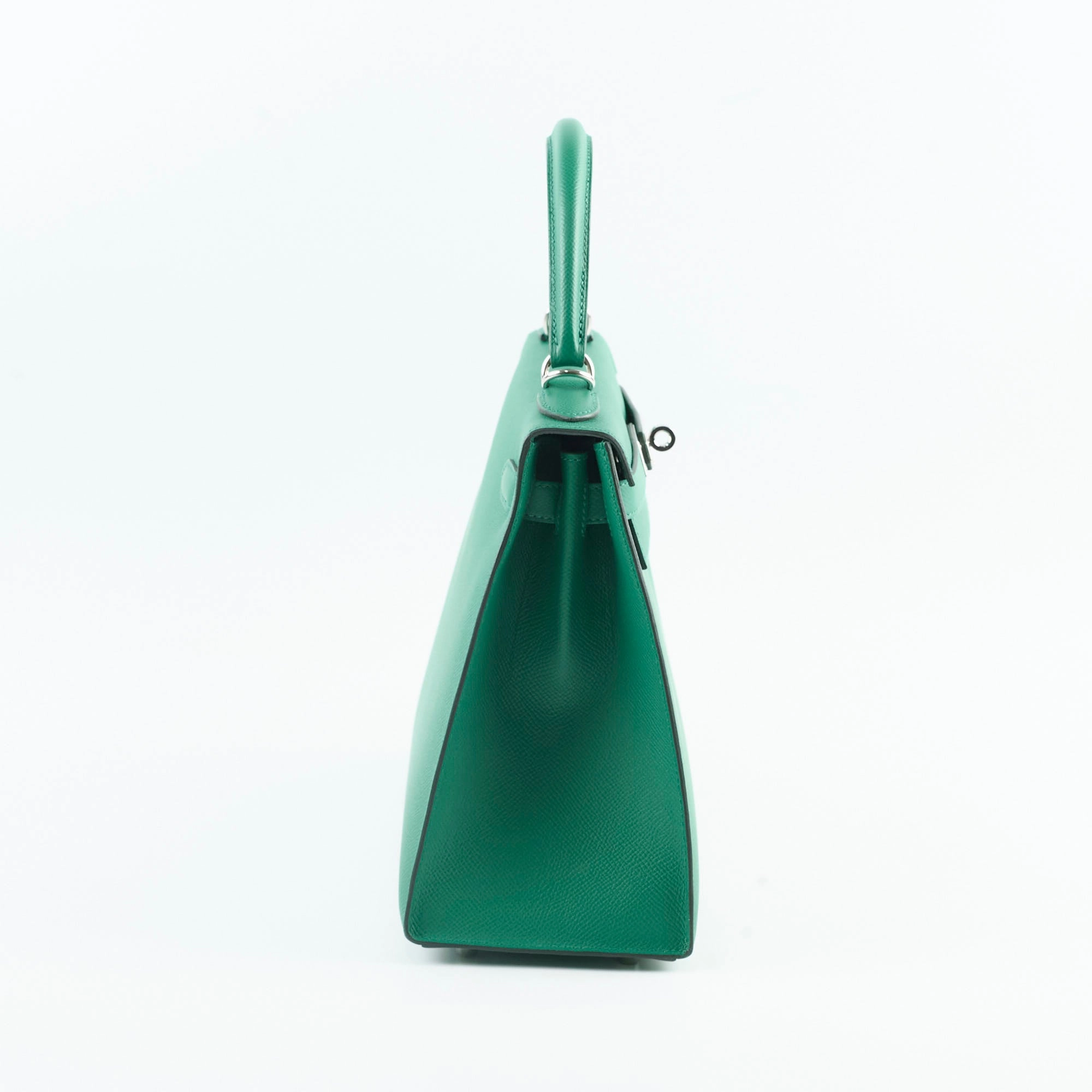 Hermes Kelly 28 Epsom Vert Vertigo 2024