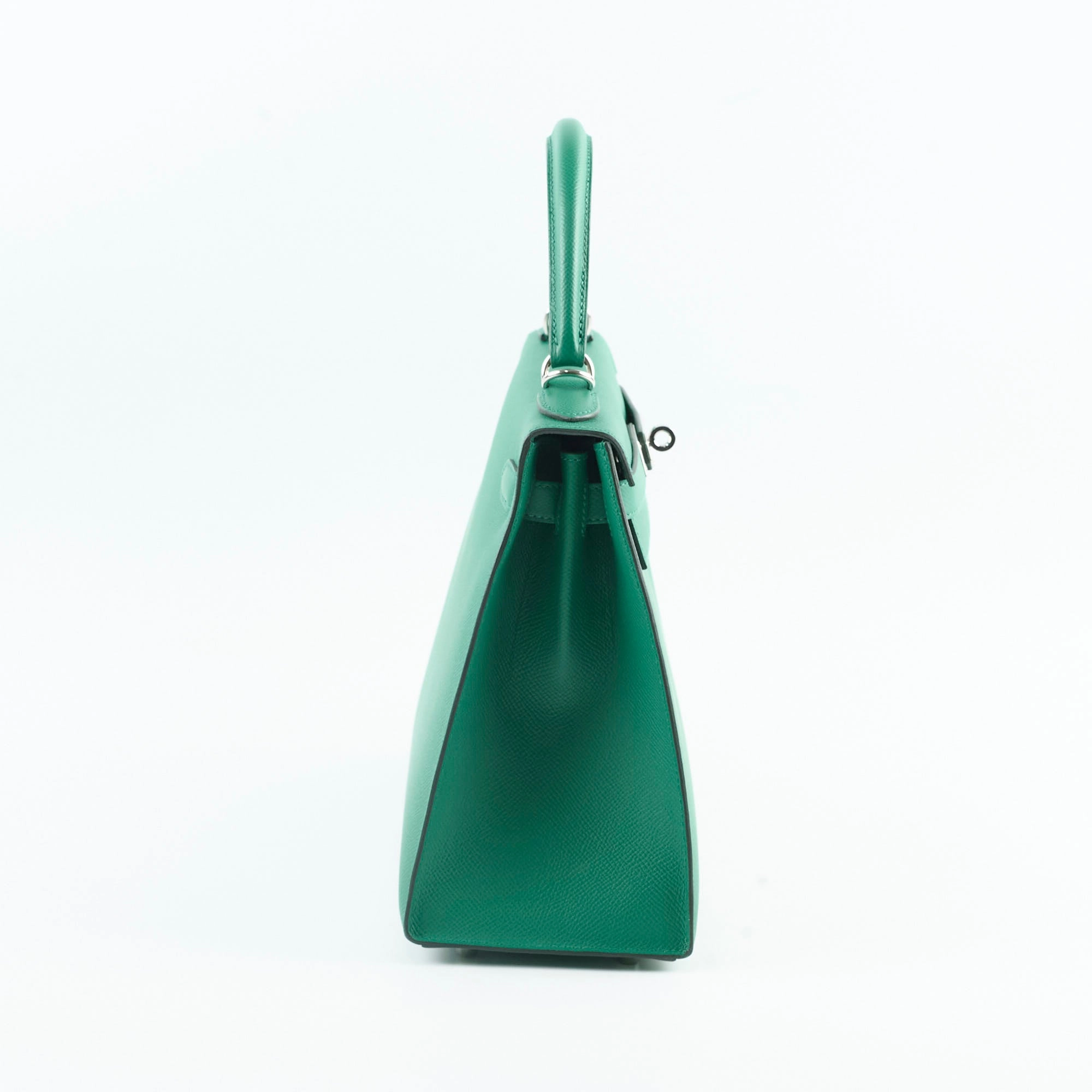 Hermes Kelly 28 Epsom Vert Vertigo 2024