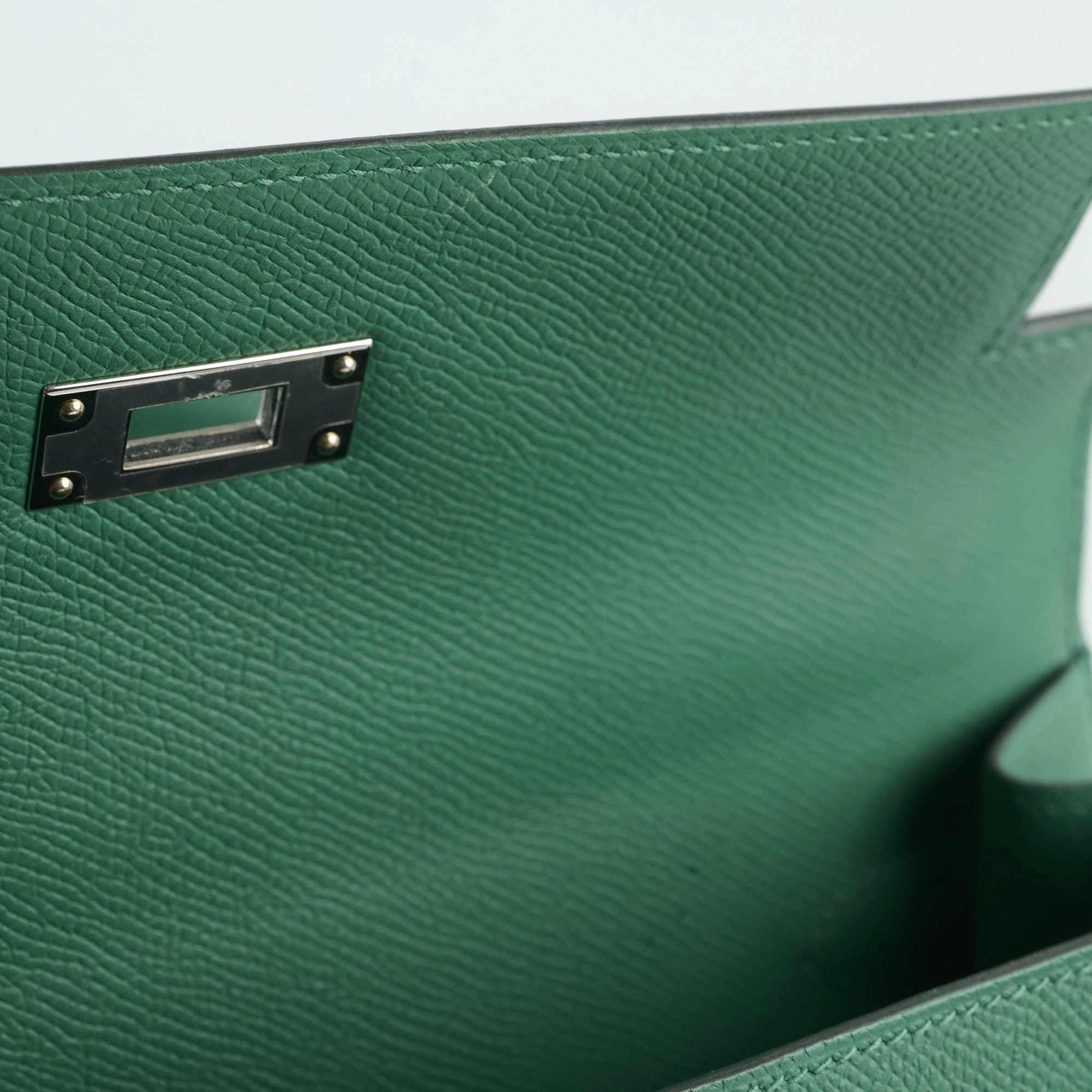 Hermes Kelly 28 Epsom Vert Vertigo 2024