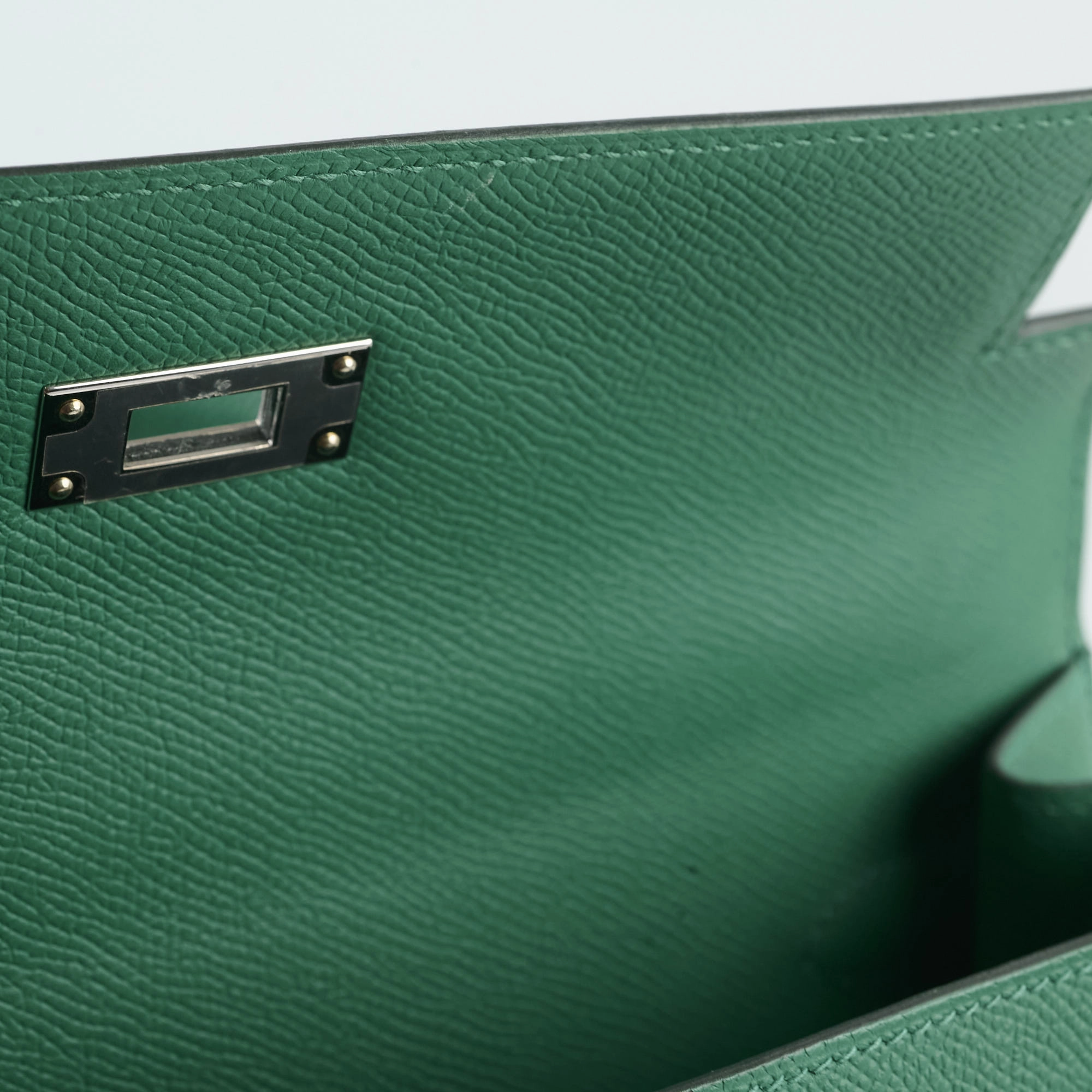 Hermes Kelly 28 Epsom Vert Vertigo 2024