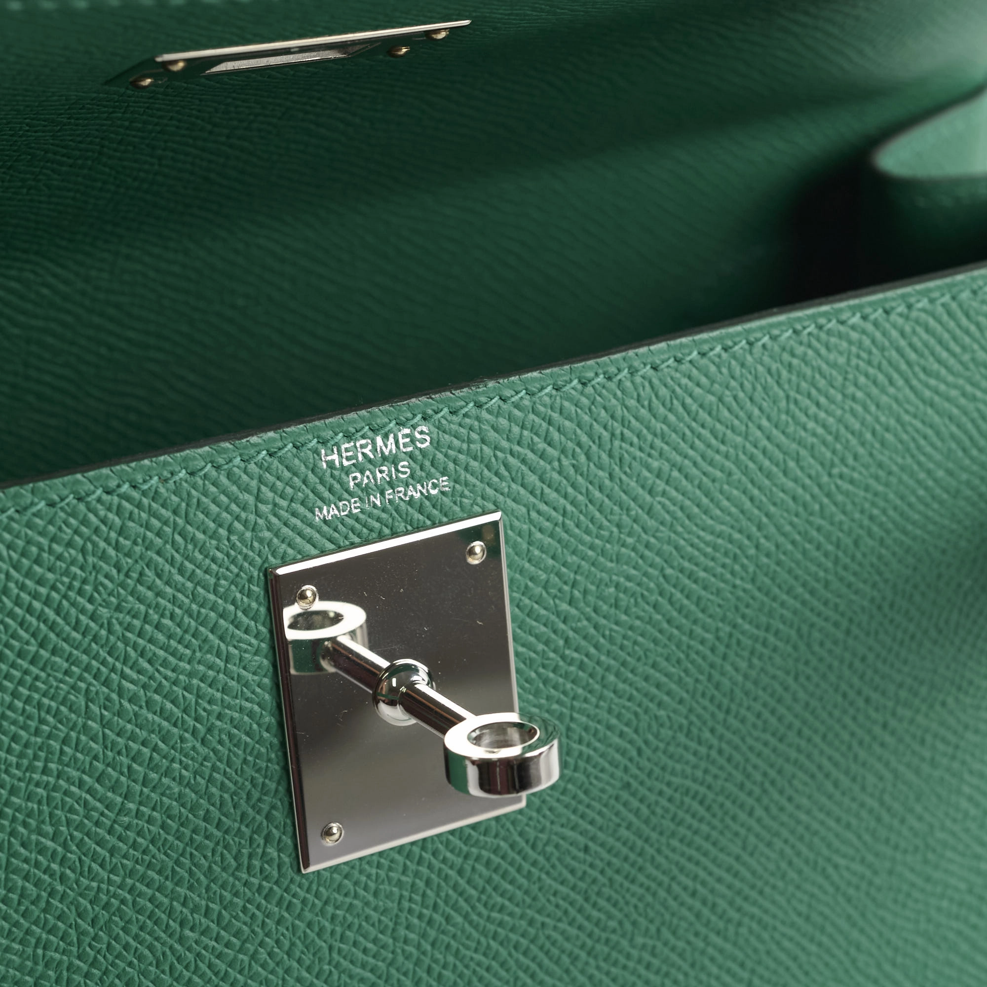 Hermes Kelly 28 Epsom Vert Vertigo 2024