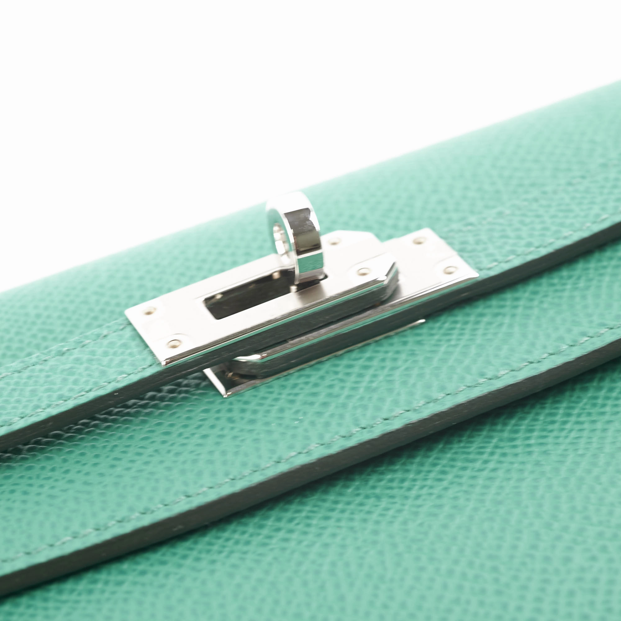Hermes Kelly To Go Vert Jade - U Stamp 2022
