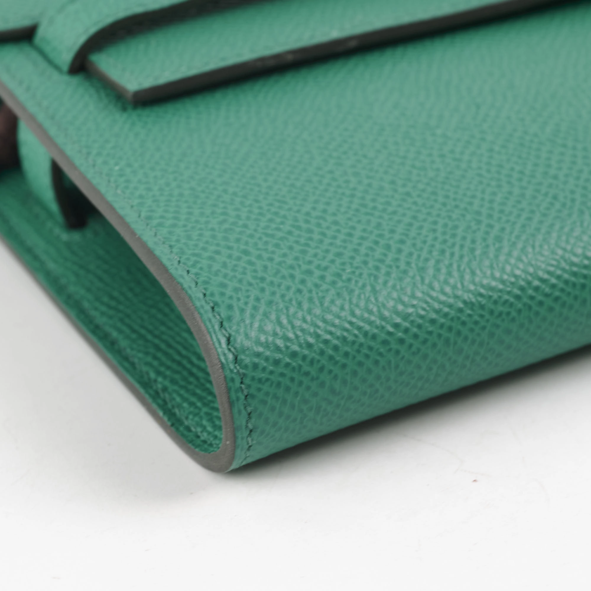 Hermes Kelly To Go Vert Jade - U Stamp 2022