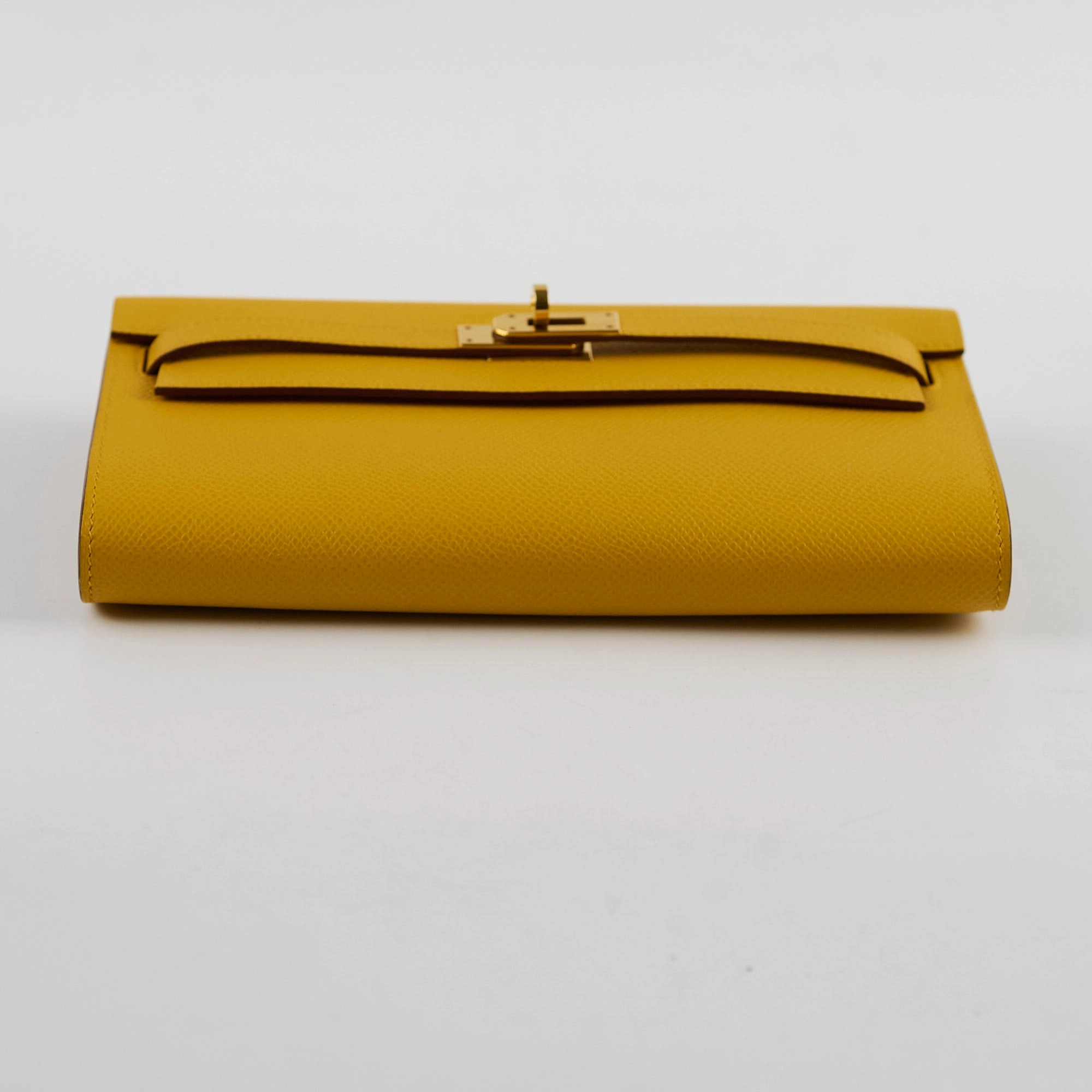 Hermes Kelly To Go Yellow Epsom  - Stamp Z