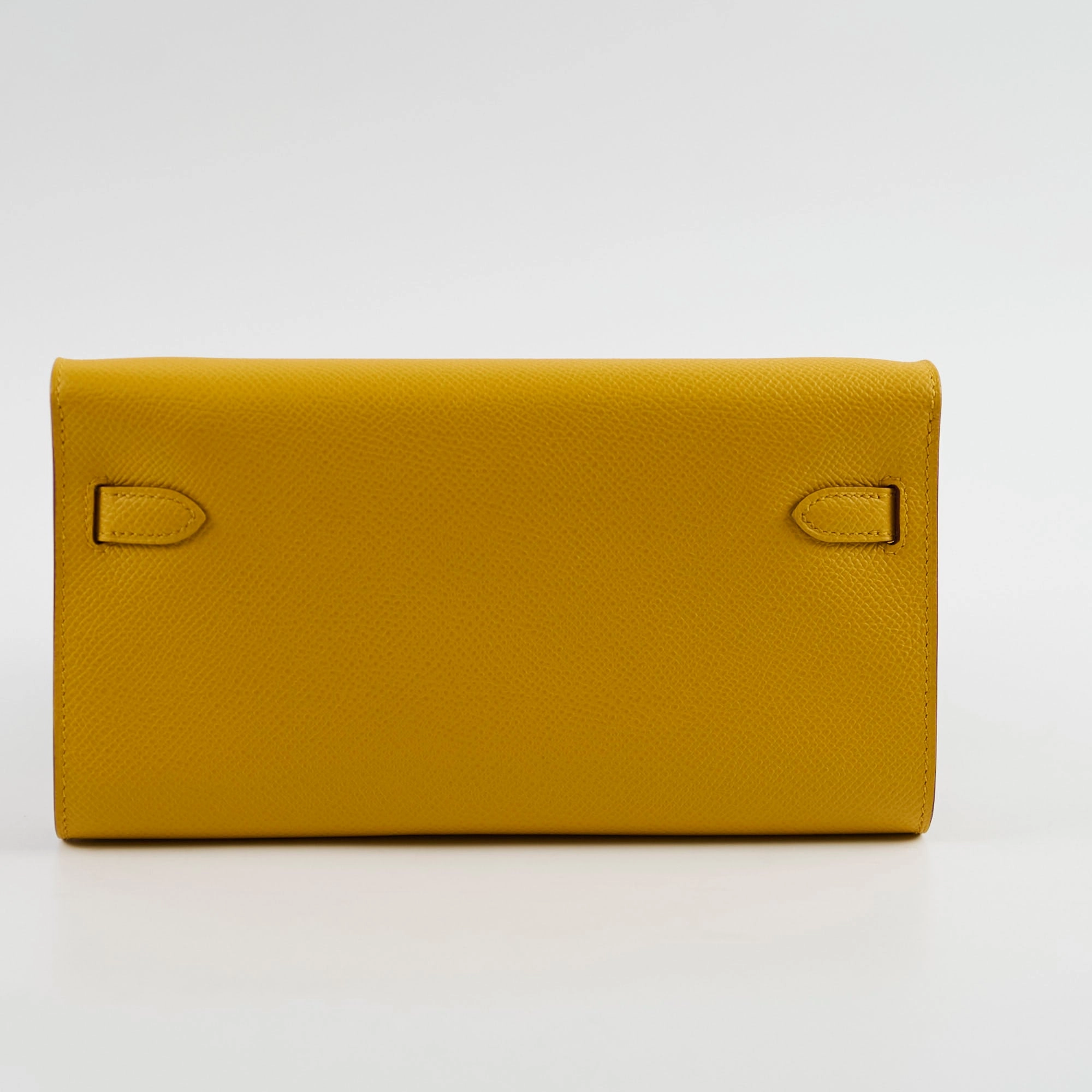 Hermes Kelly To Go Yellow Epsom  - Stamp Z