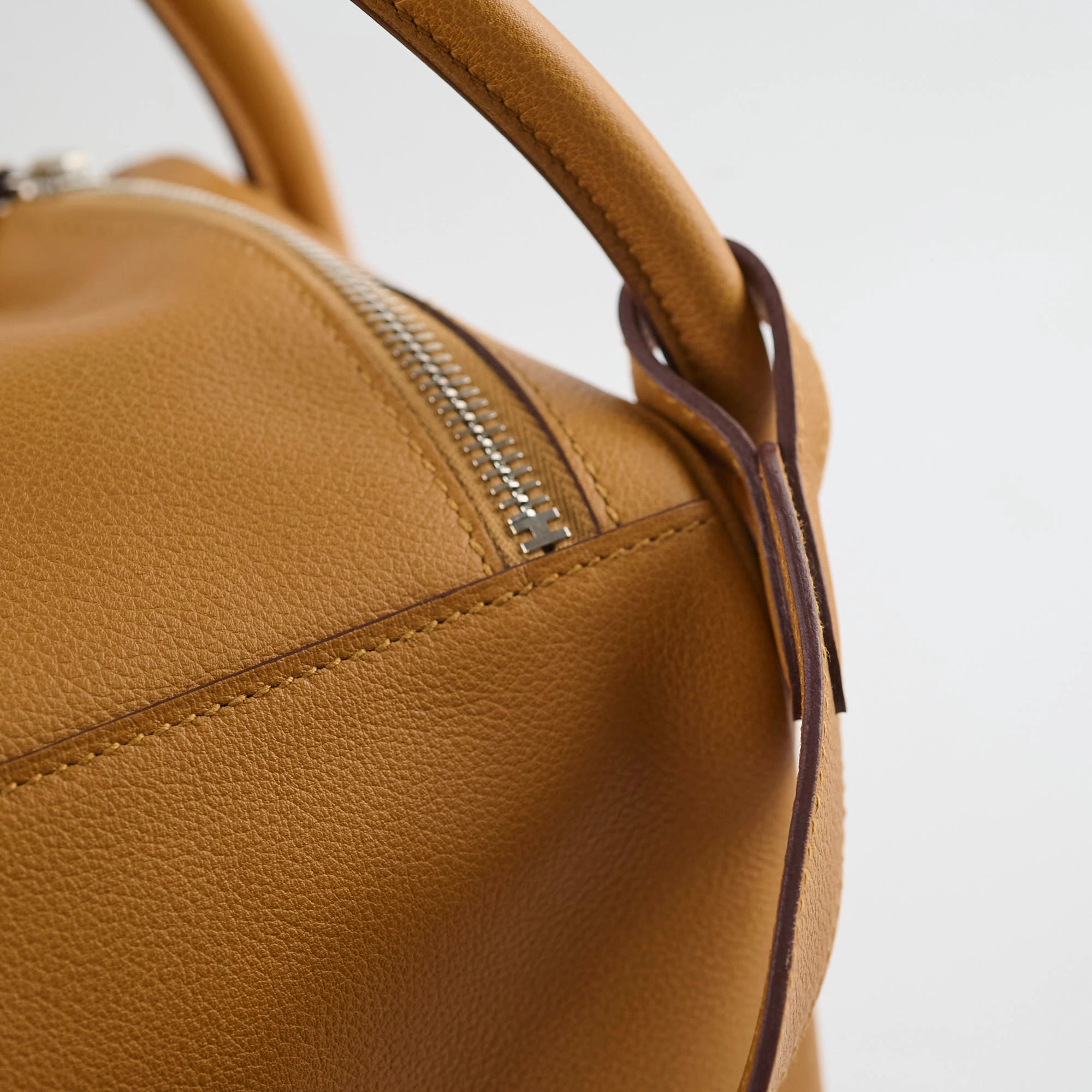 Hermes Lindy 30 Caramel Evercolor T Stamp