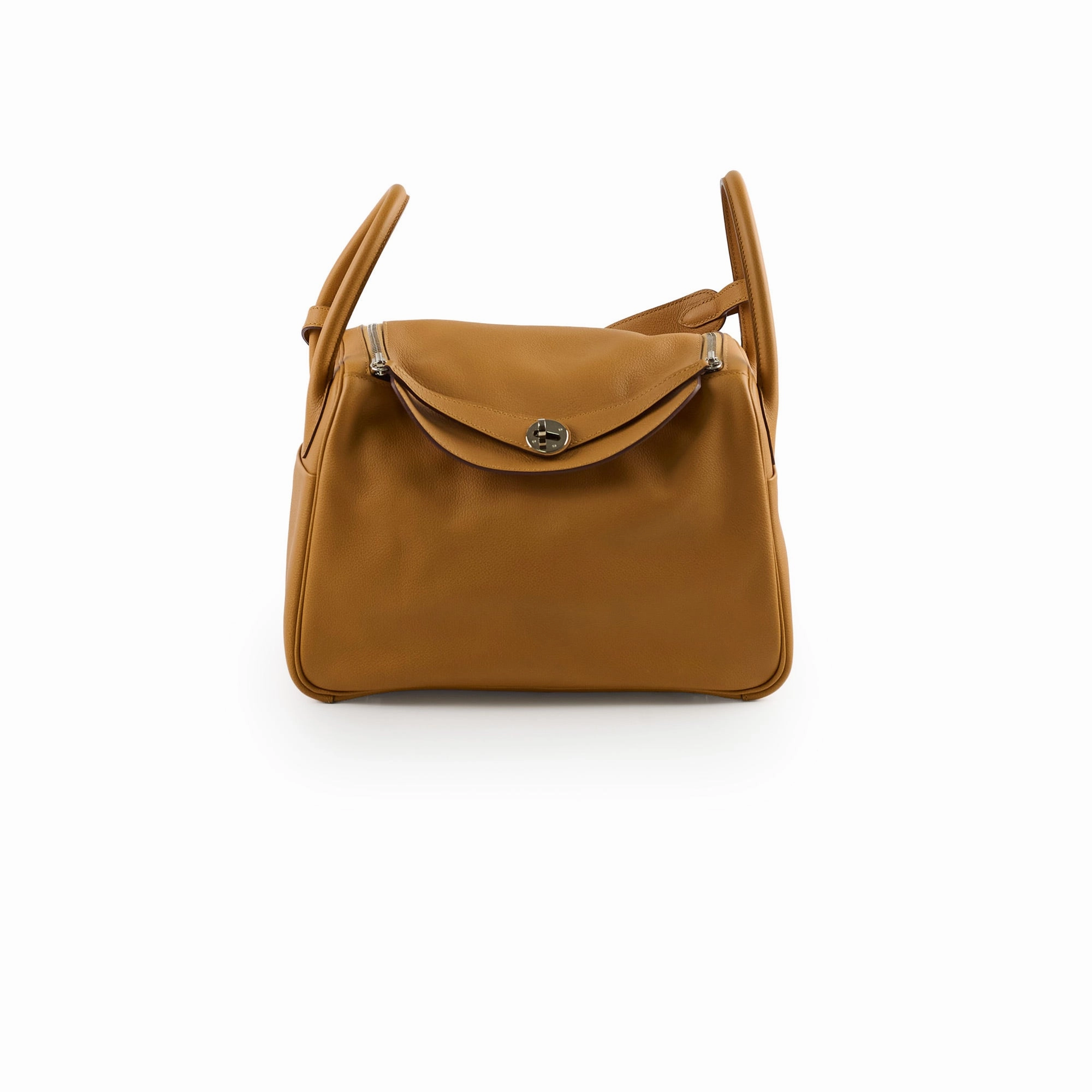 Hermes Lindy 30 Caramel Evercolor T Stamp