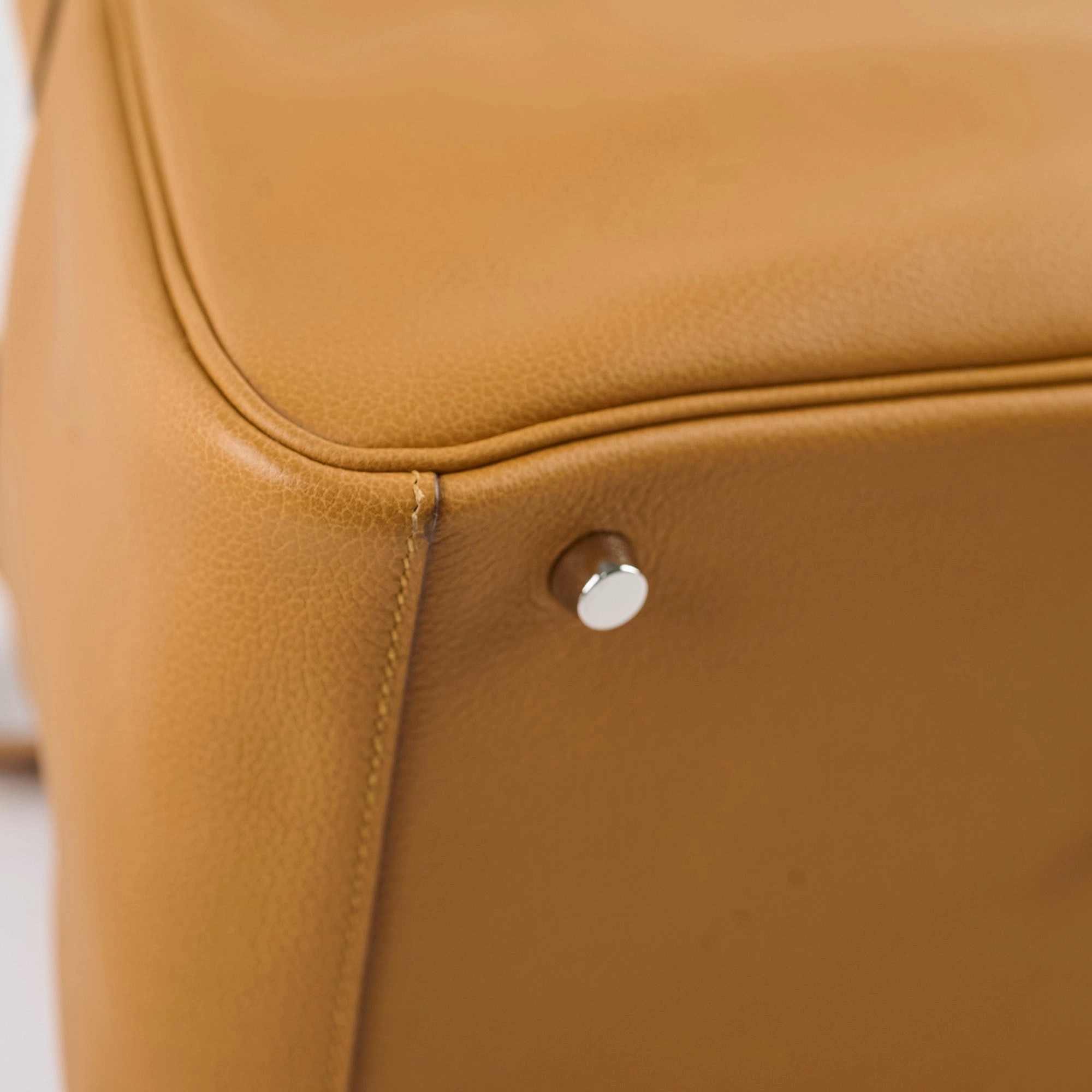 Hermes Lindy 30 Caramel Evercolor T Stamp