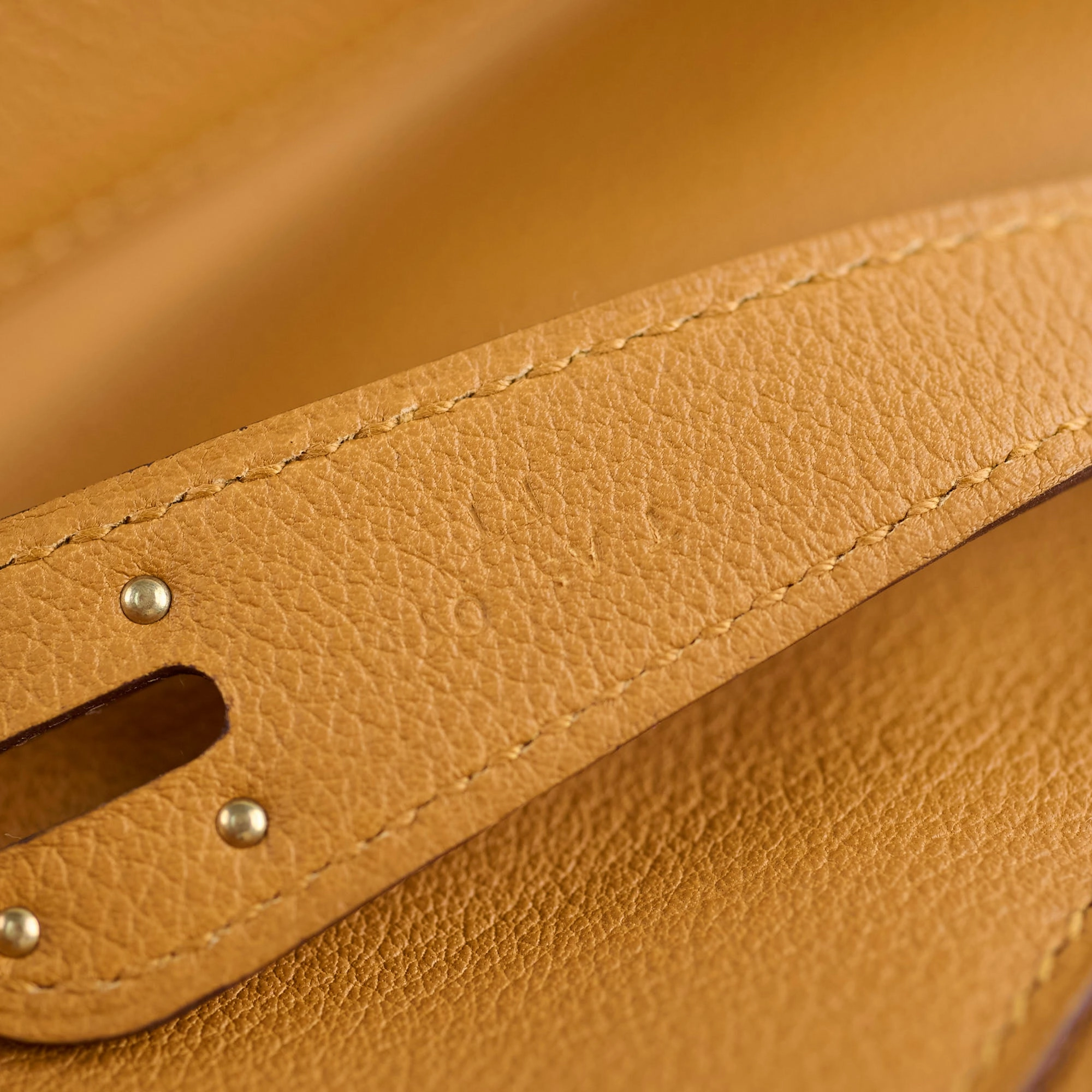 Hermes Lindy 30 Caramel Evercolor T Stamp