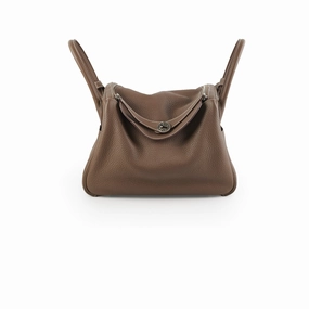 Hermes Lindy 30 Etoupe Clemence Stamp X