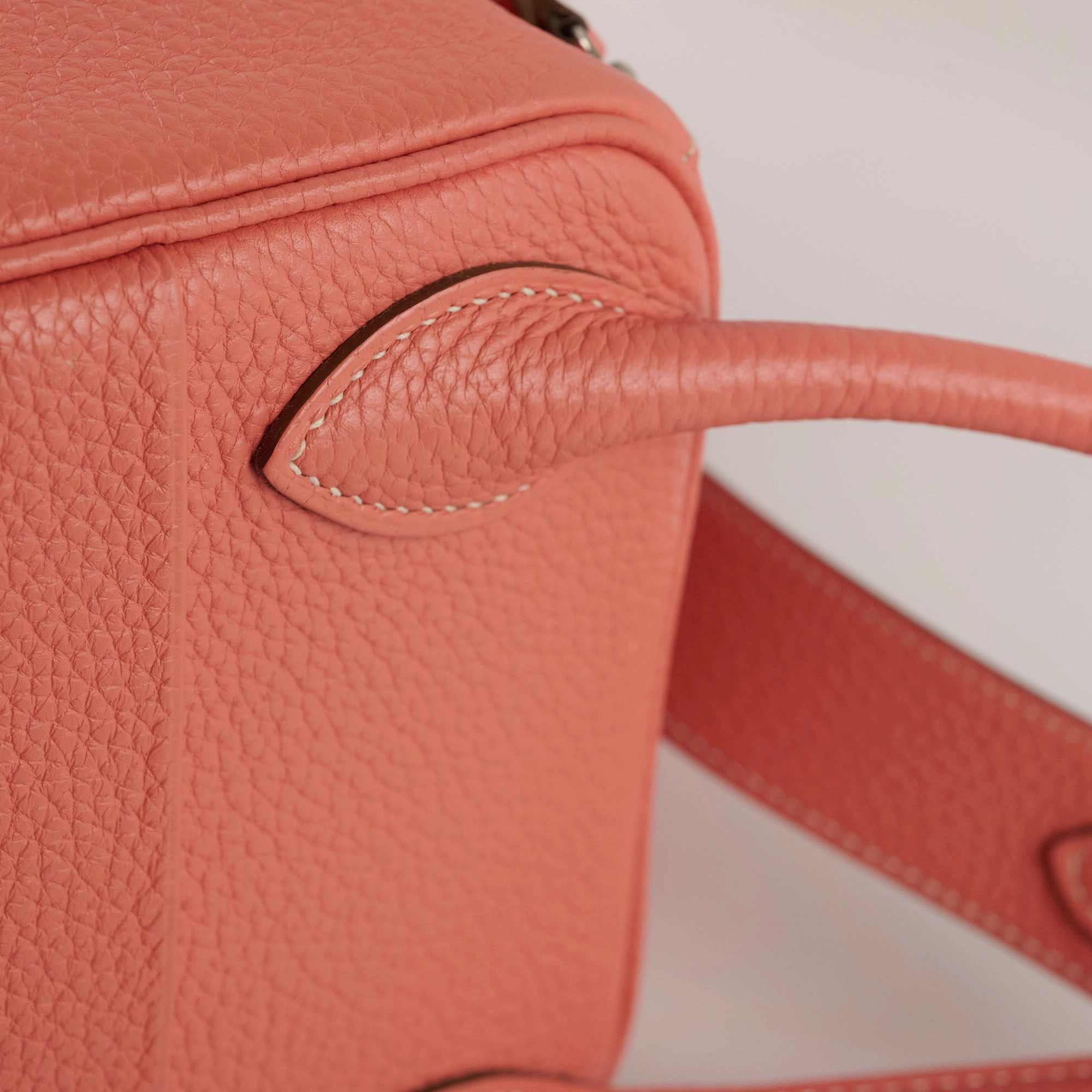 Hermes Lindy 30 Flamingo Clemence PHW 2013