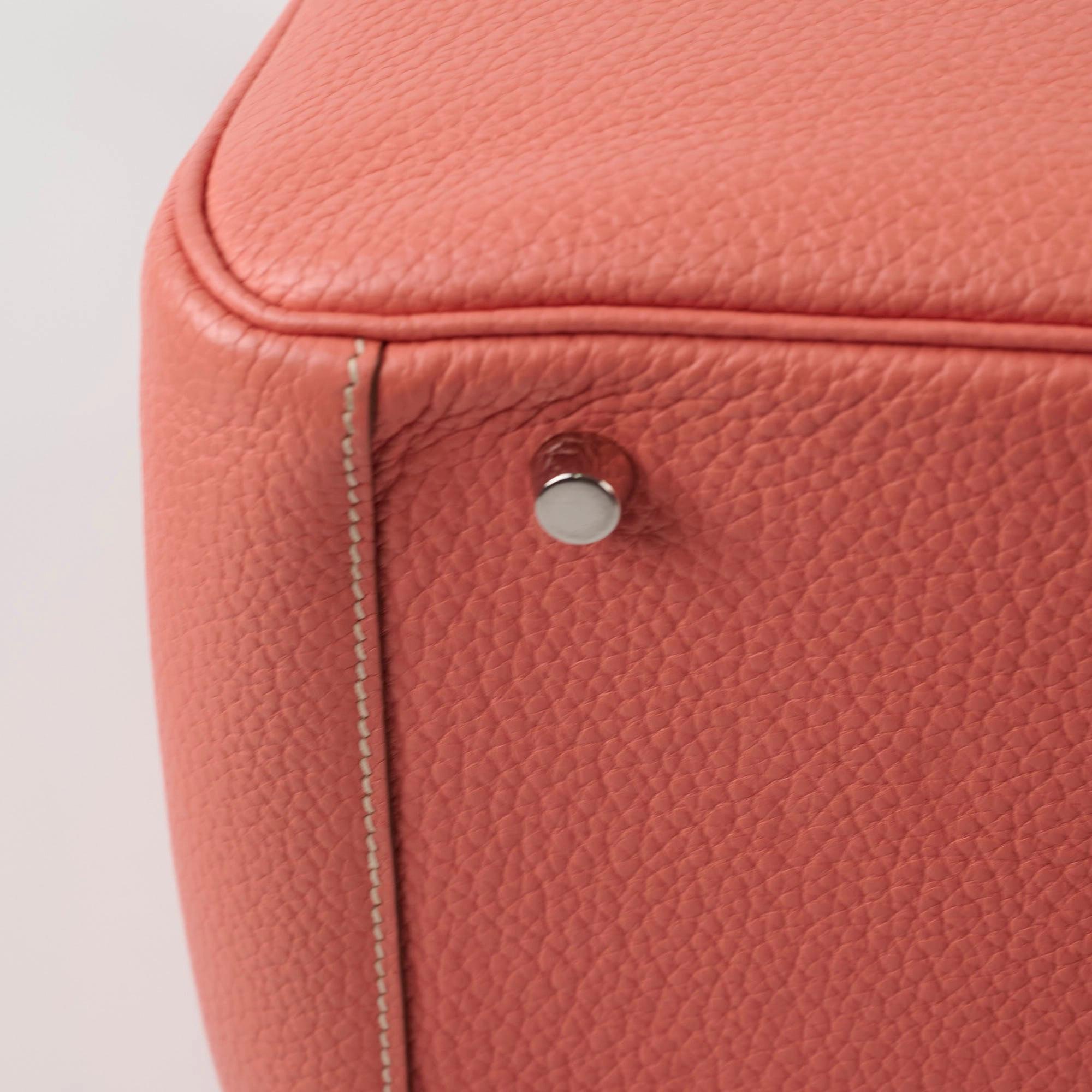 Hermes Lindy 30 Flamingo Clemence PHW 2013