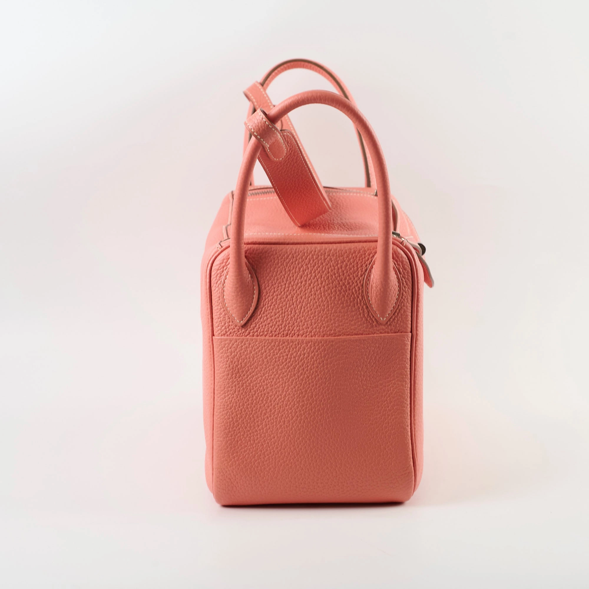Hermes Lindy 30 Flamingo Clemence PHW 2013
