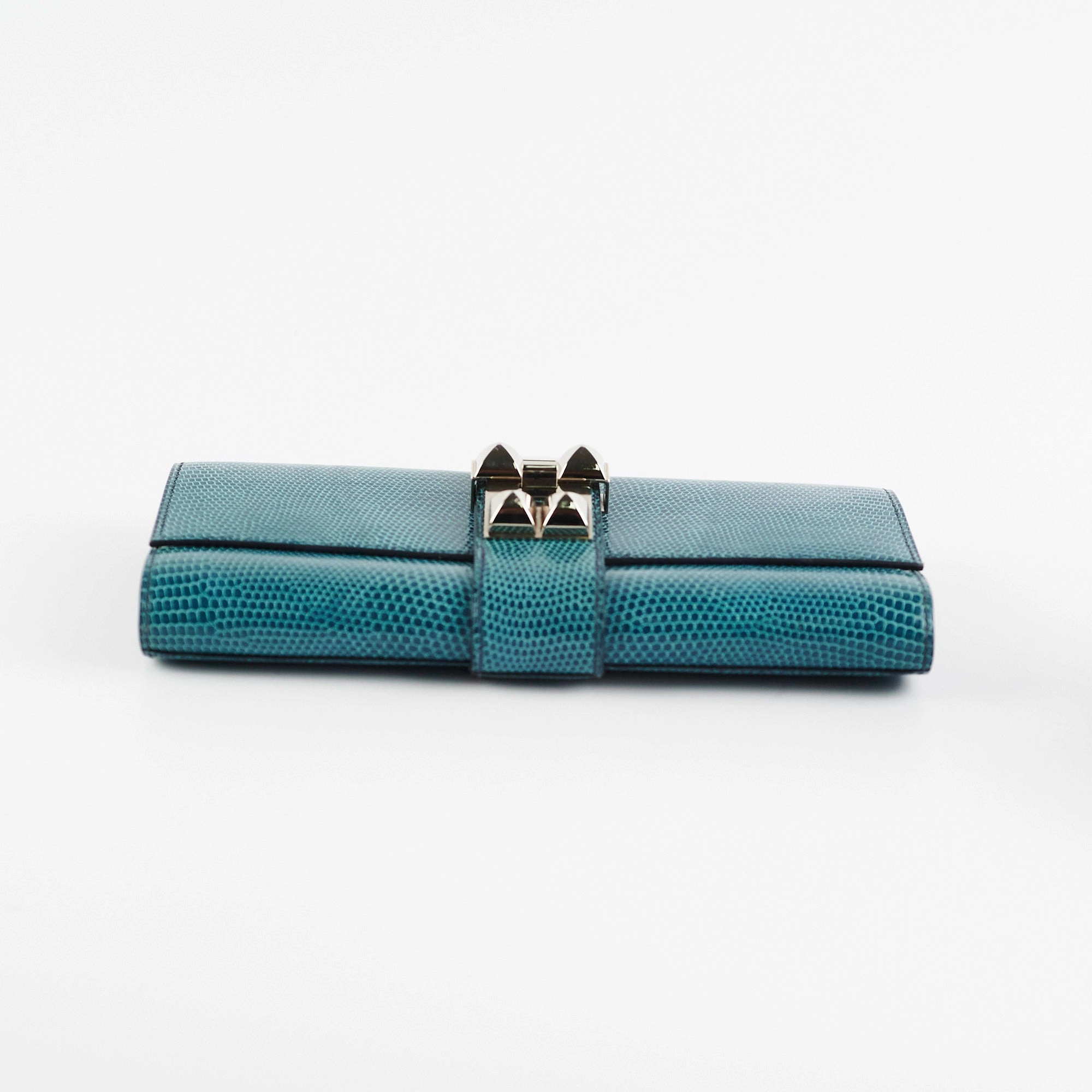 Hermes Medor Lizard Clutch - R Stamp 2014