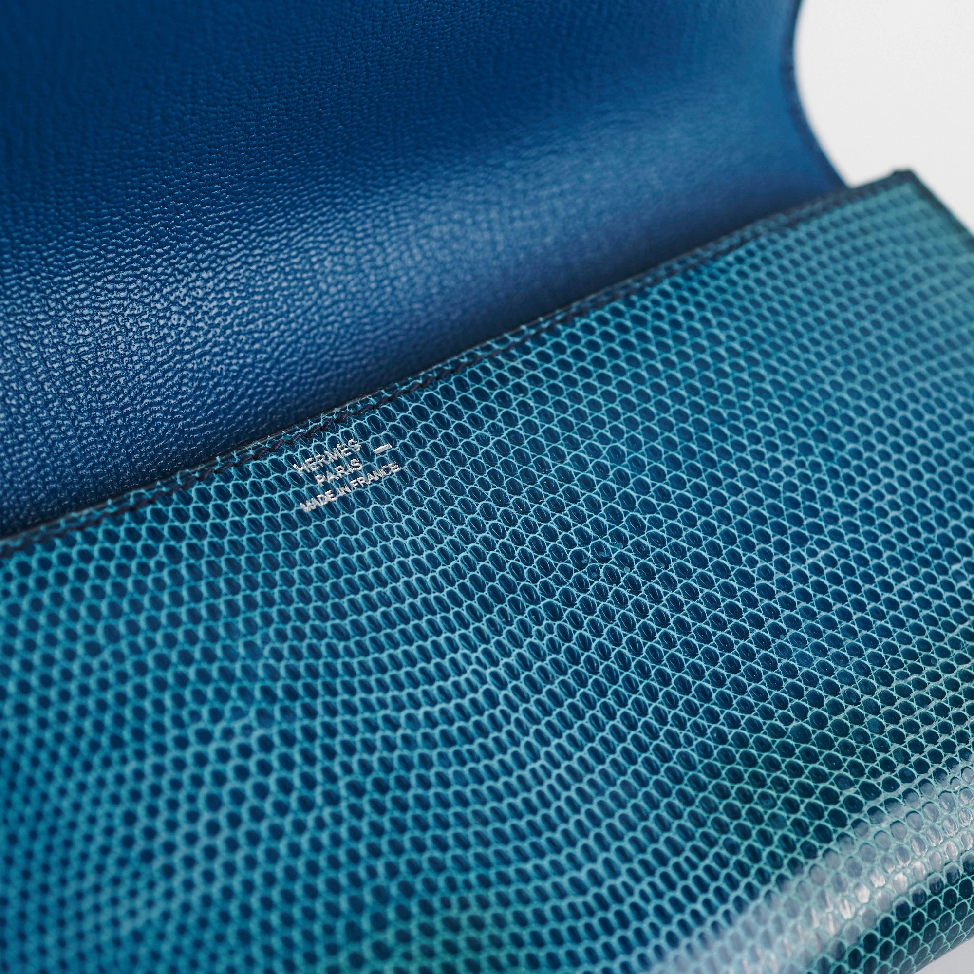 Hermes Medor Lizard Clutch - R Stamp 2014