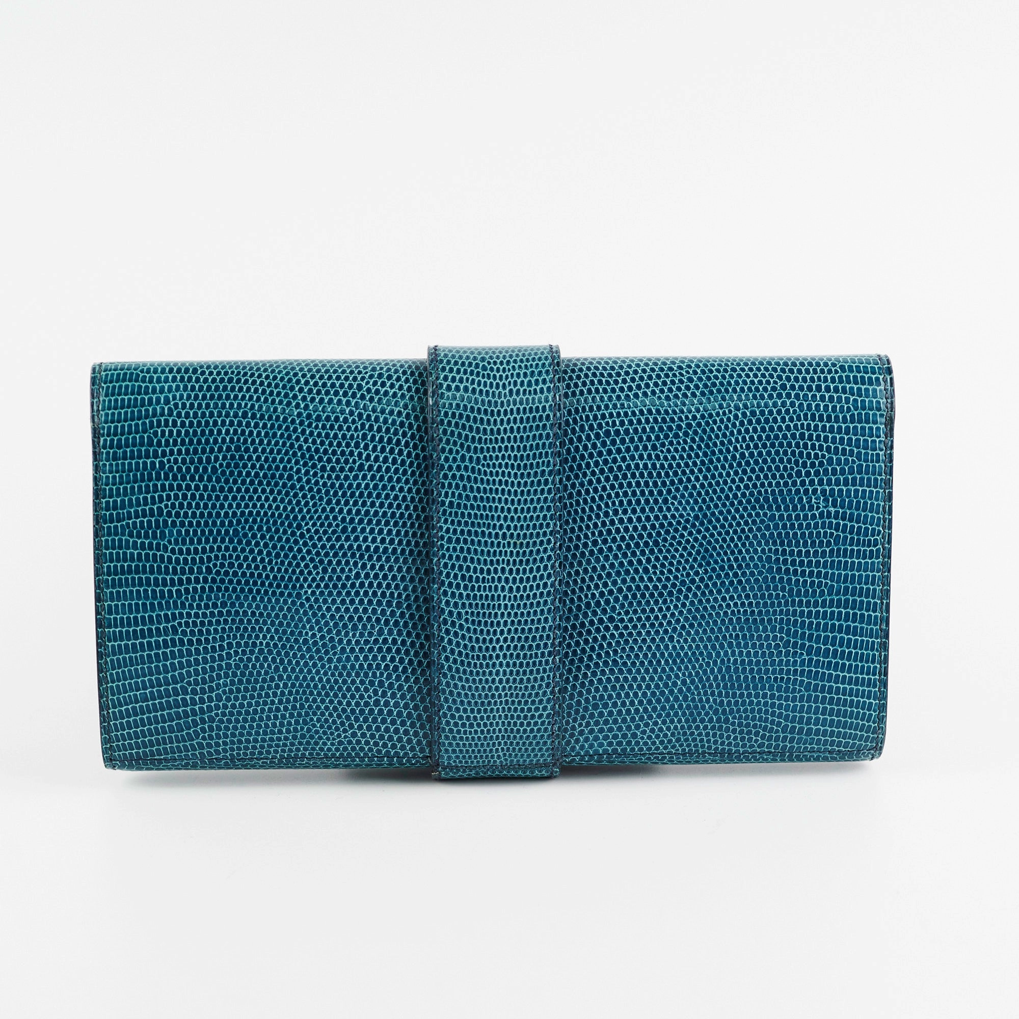 Hermes Medor Lizard Clutch - R Stamp 2014