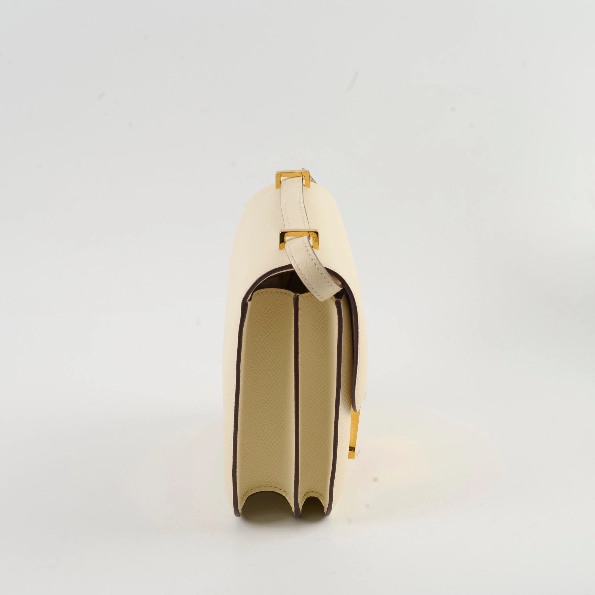 Hermes Mini Constance 18 Nata Epsom U Stamp 2022