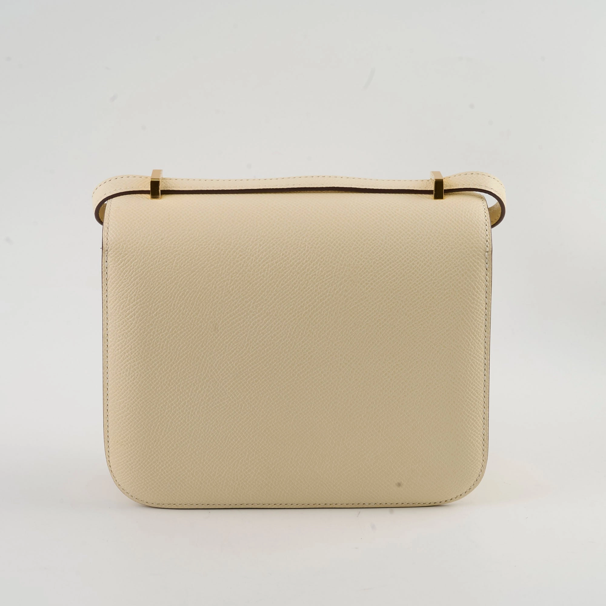 Hermes Mini Constance 18 Nata Epsom U Stamp 2022