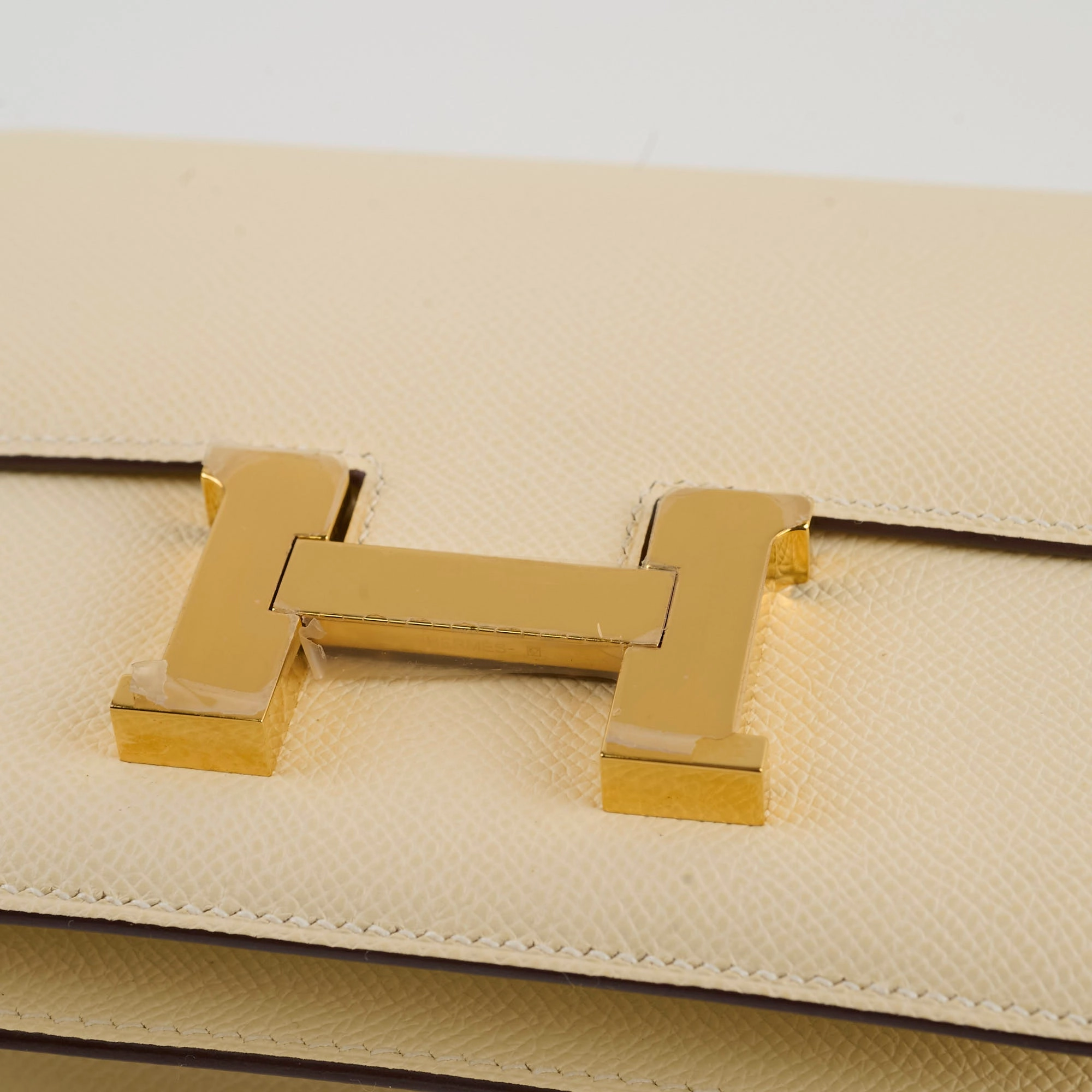 Hermes Mini Constance 18 Nata Epsom U Stamp 2022