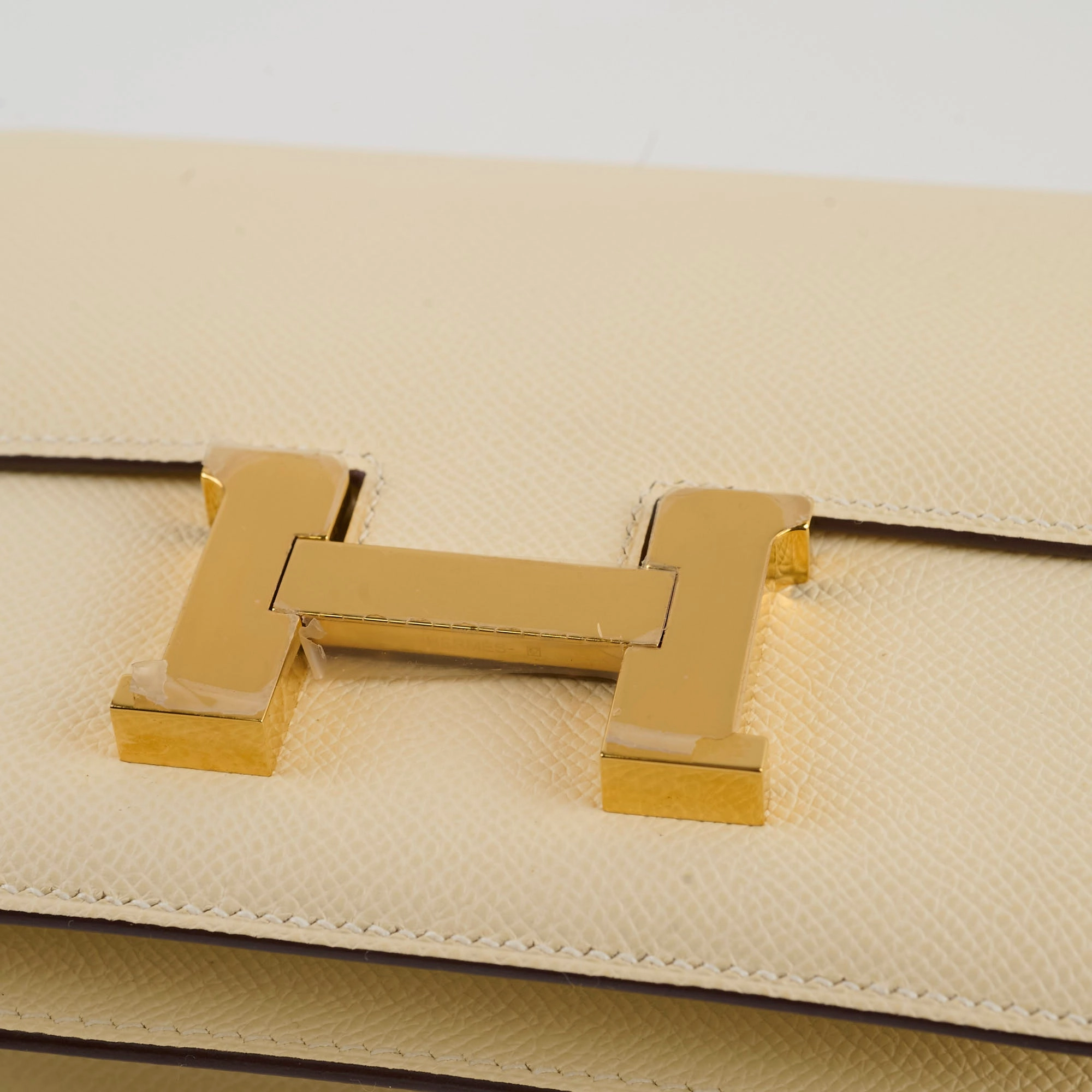 Hermes Mini Constance 18 Nata Epsom U Stamp 2022