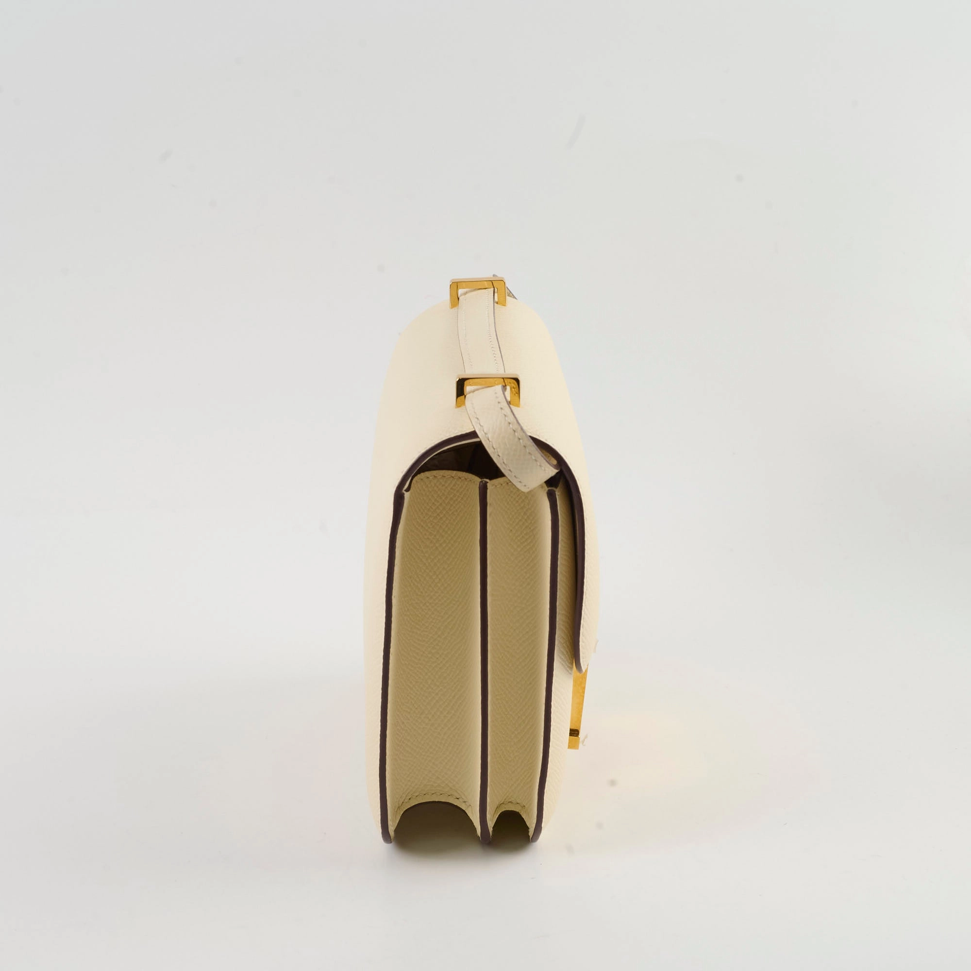 Hermes Mini Constance 18 Nata Epsom U Stamp 2022