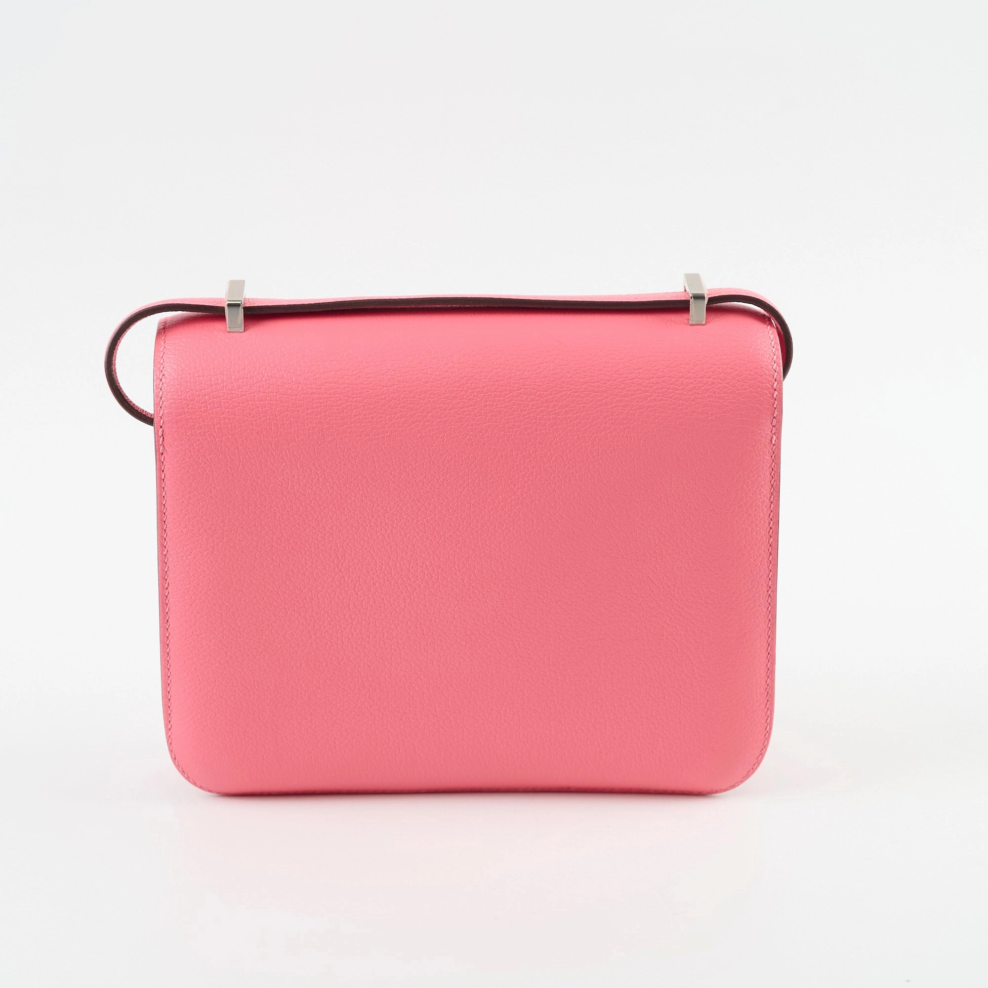 Hermes Mini Constance 18 Rose Azalee Evercolour C Satmp