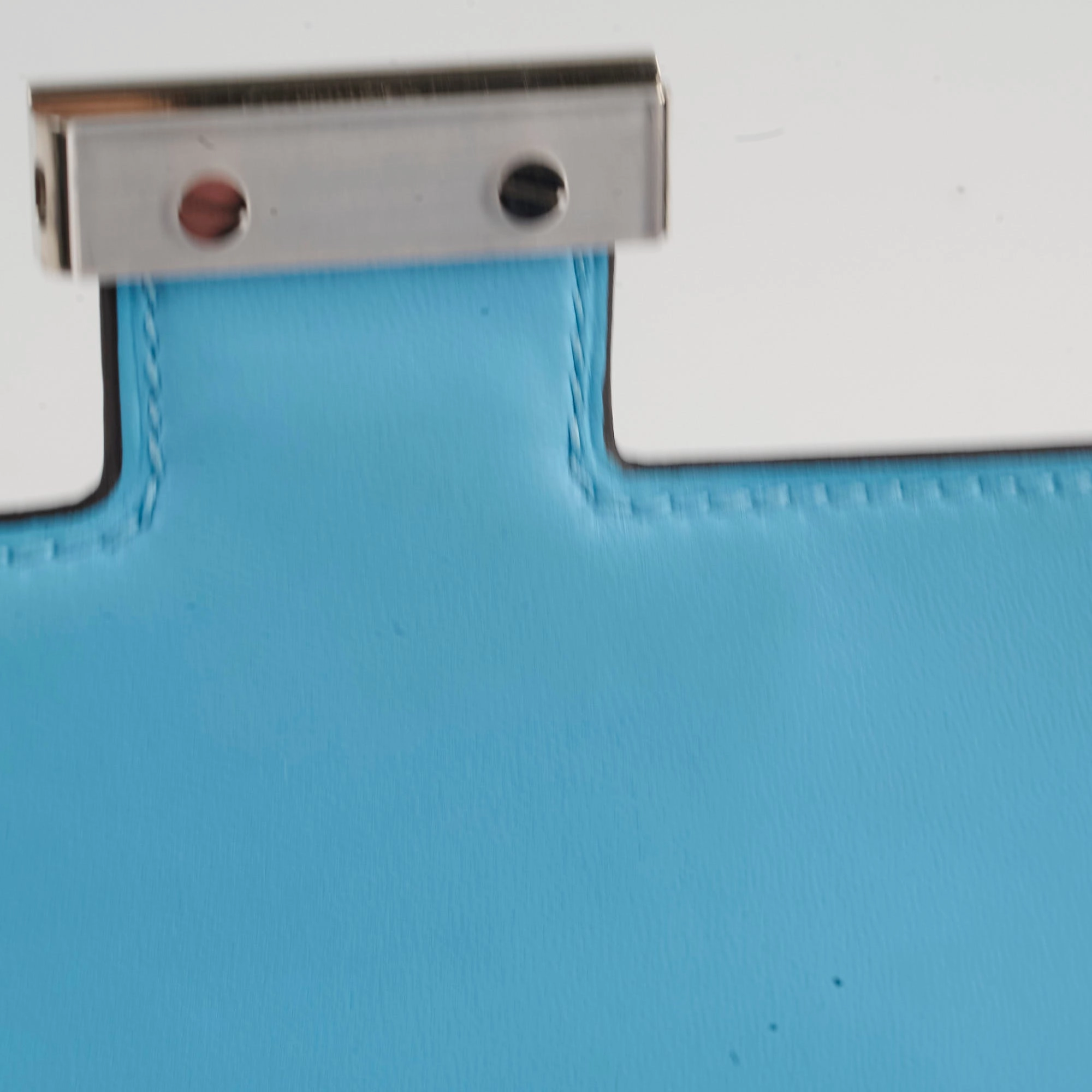 Hermes Mini Constance Epsom Bleu Celeste B Stamp 2023