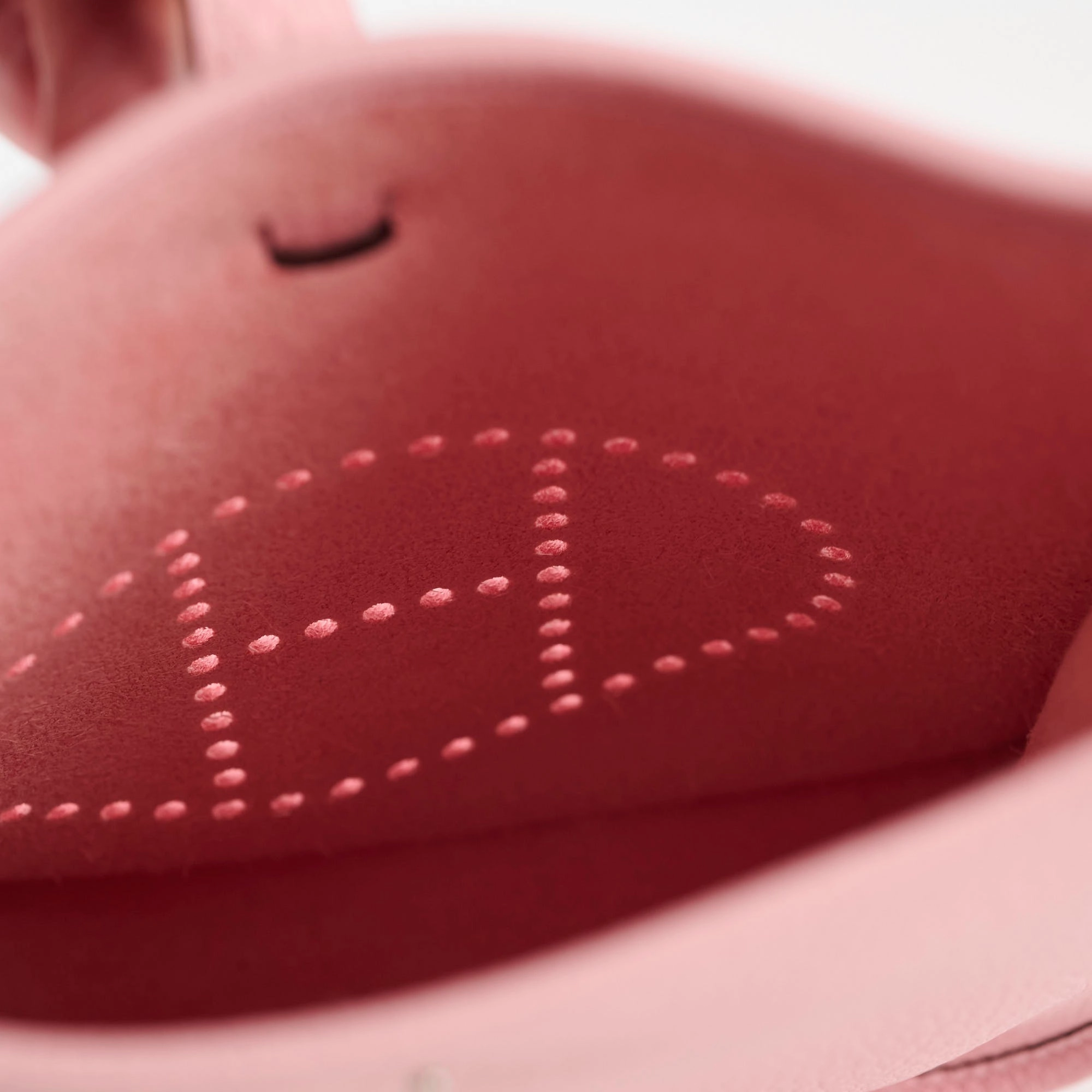 Hermes Mini Evelyn Pink Sakura W Stamp