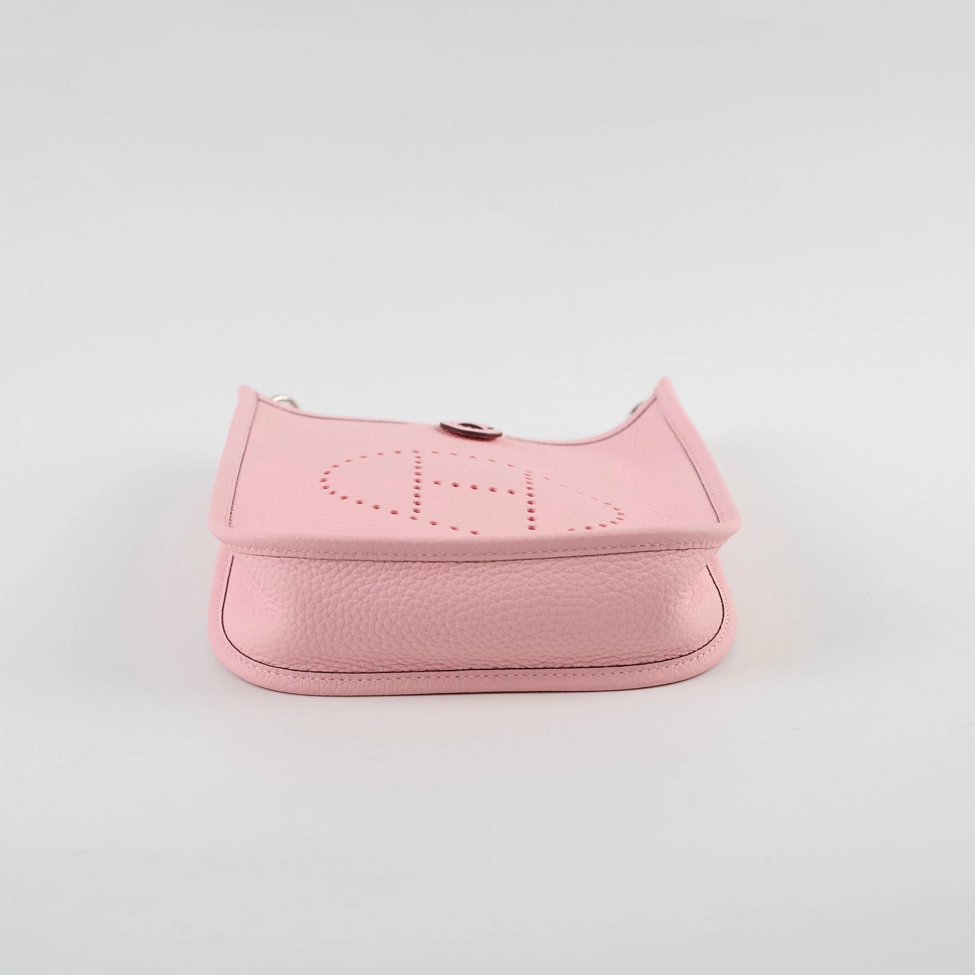 Hermes Mini Evelyn Pink Sakura W Stamp
