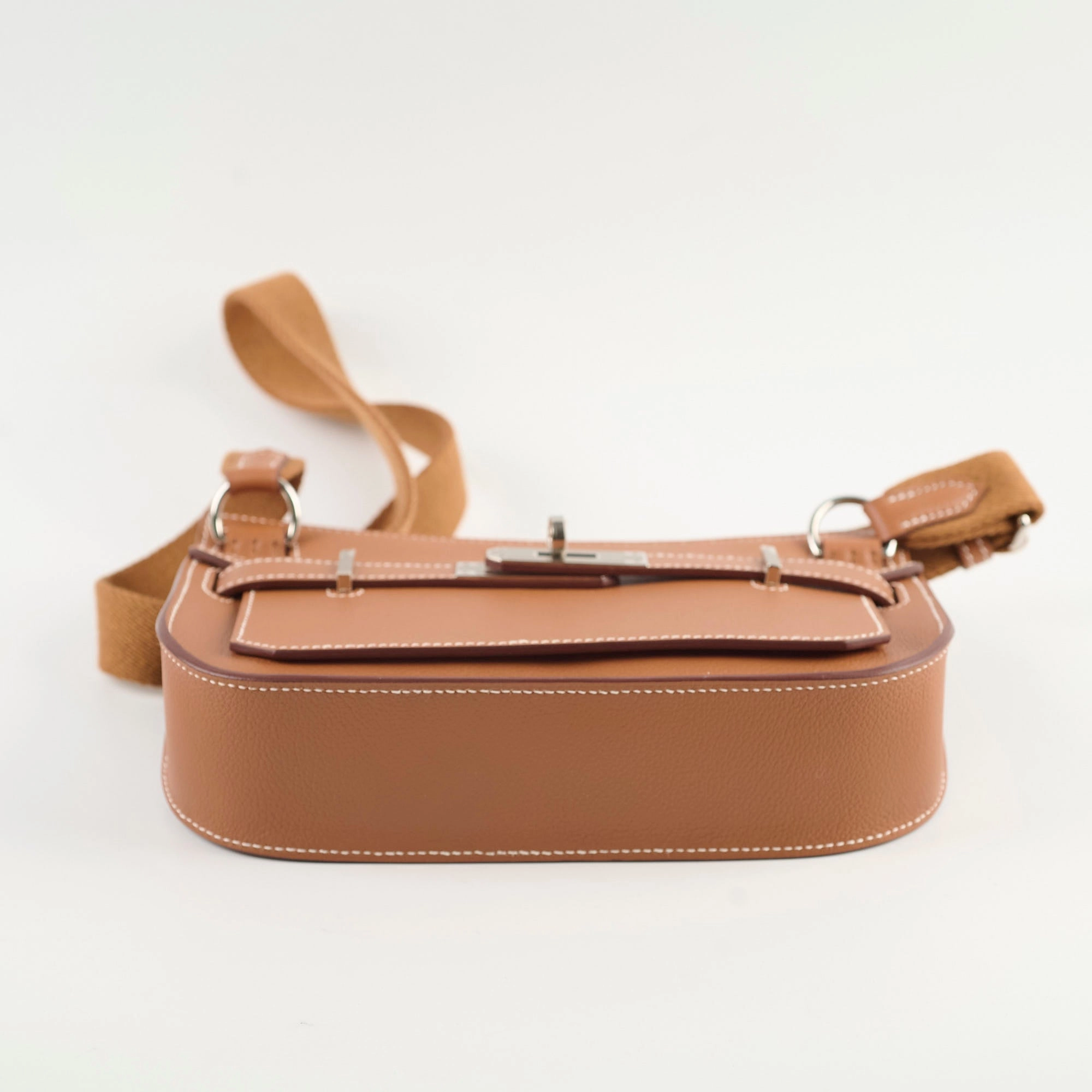 Hermes Mini Jypsiere Gold Evercolor B Stamp