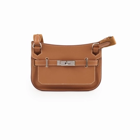 Hermes Mini Jypsiere Gold Evercolor B Stamp