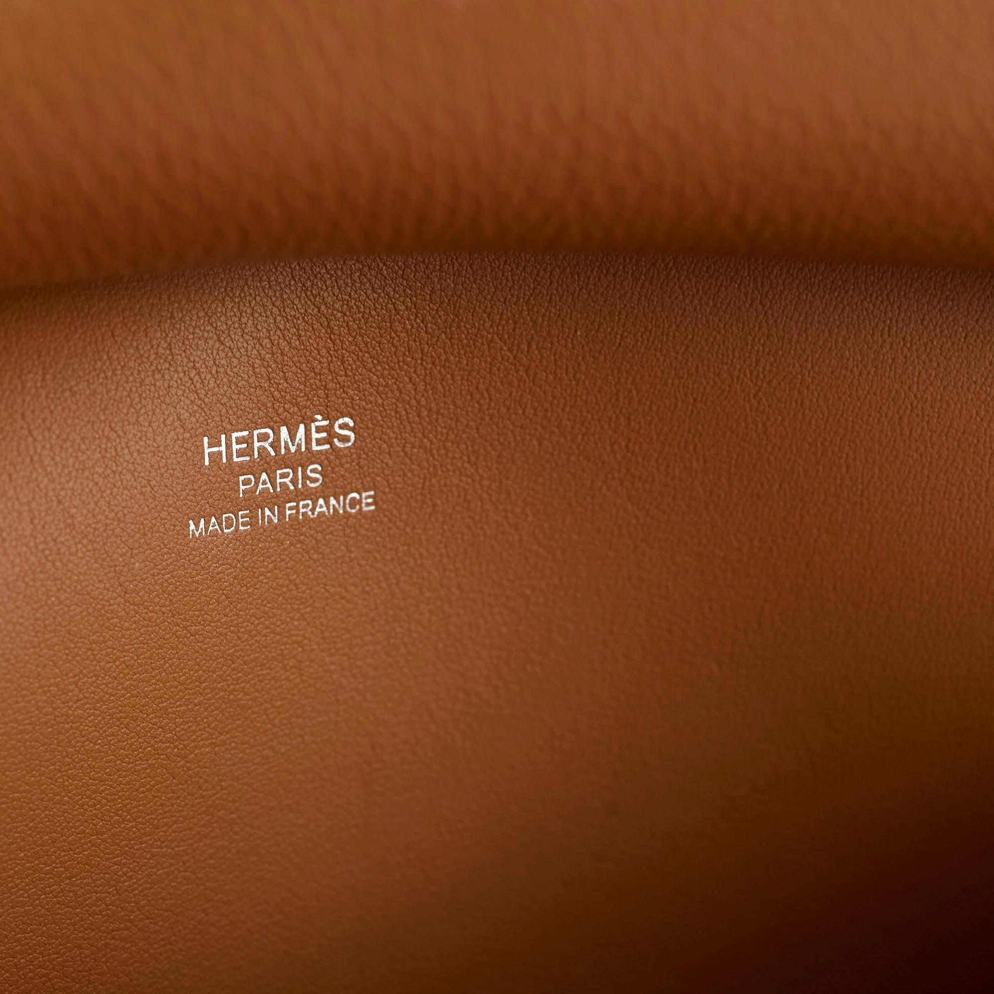 Hermes Mini Jypsiere Gold Evercolor B Stamp