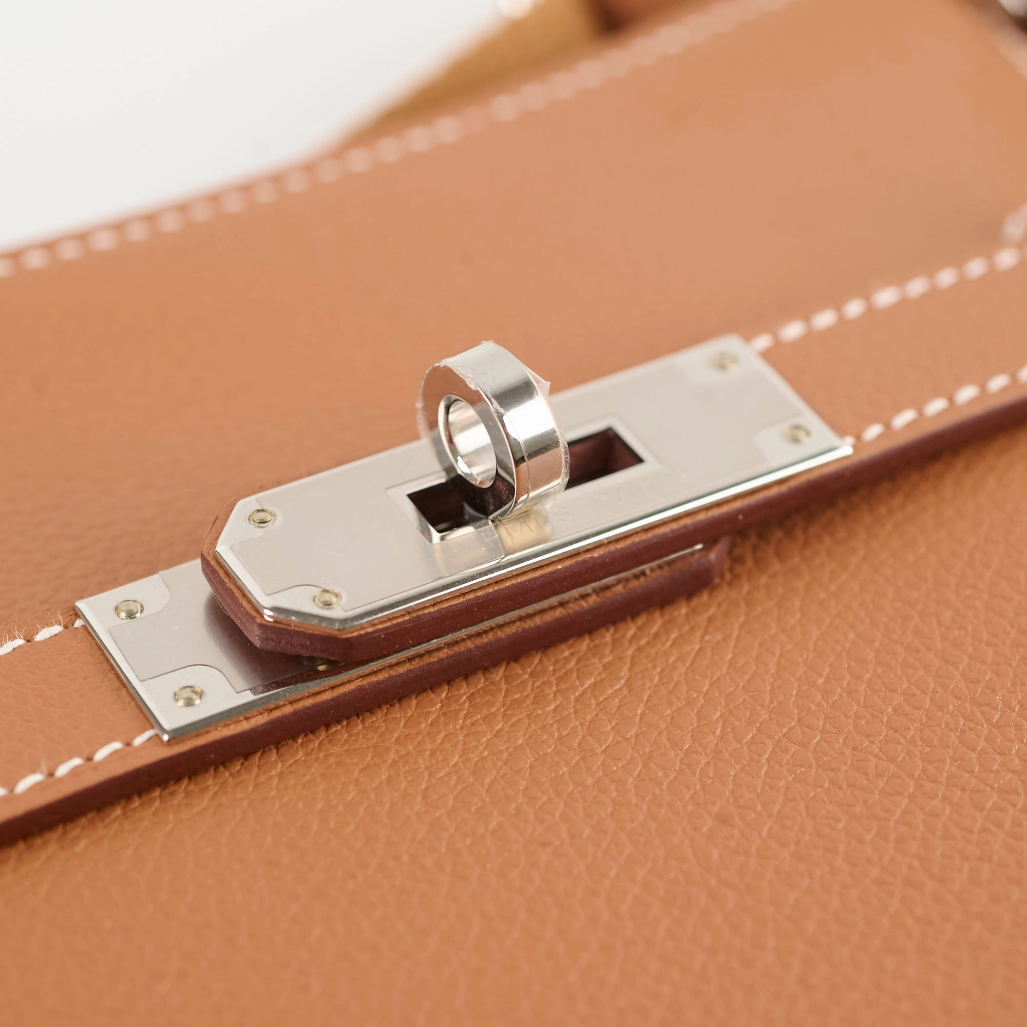 Hermes Mini Jypsiere Gold Evercolor B Stamp