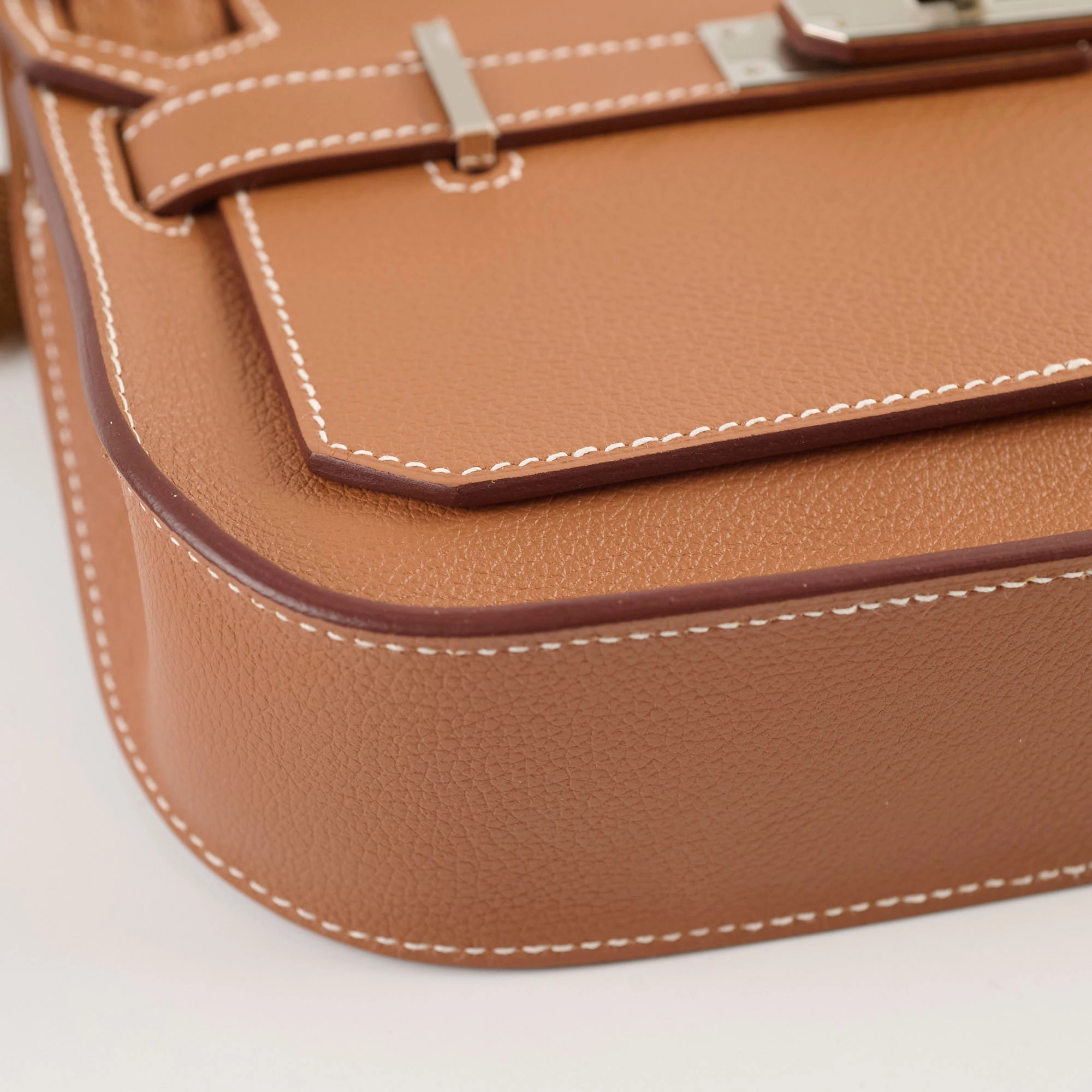 Hermes Mini Jypsiere Gold Evercolor B Stamp