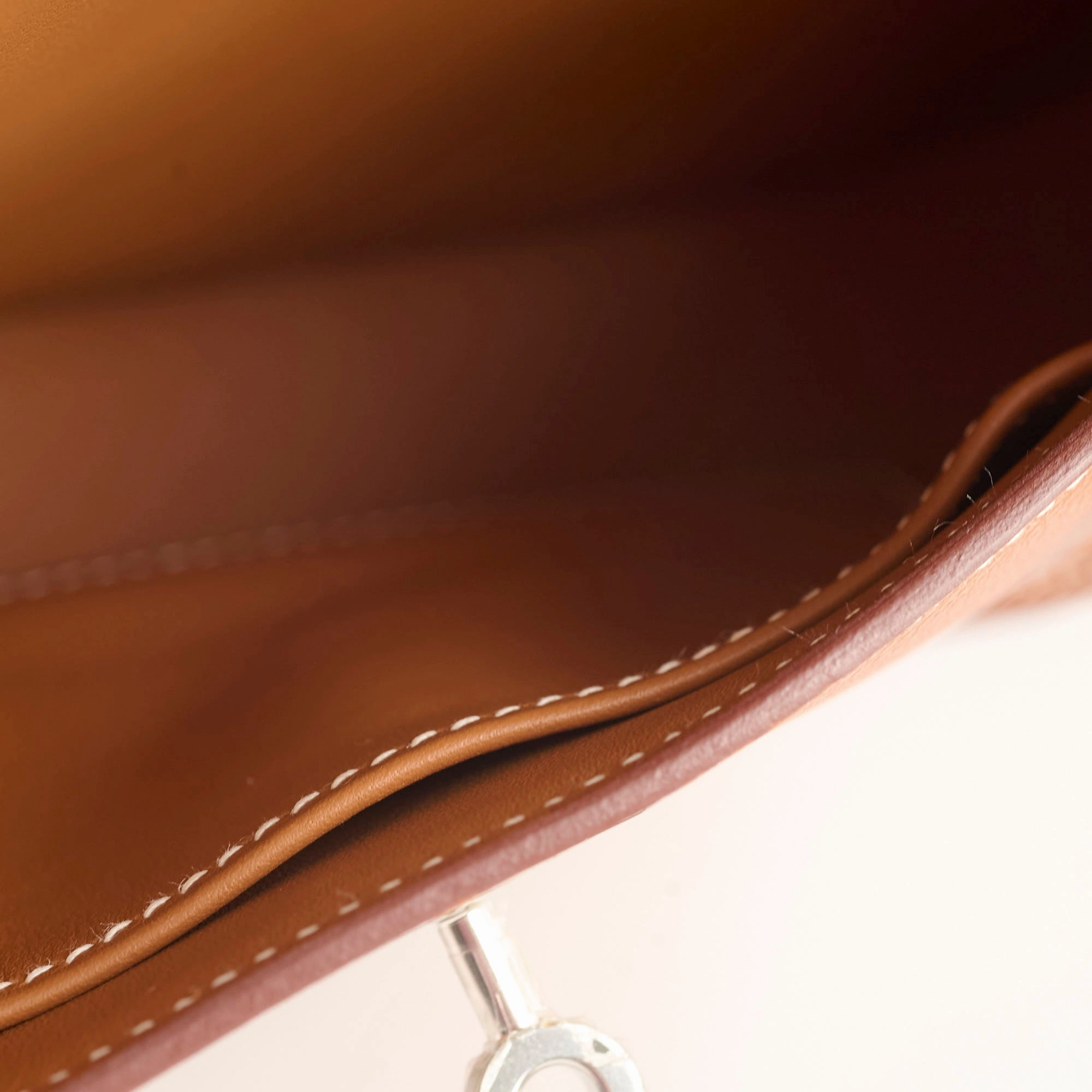 Hermes Mini Jypsiere Gold Evercolor B Stamp