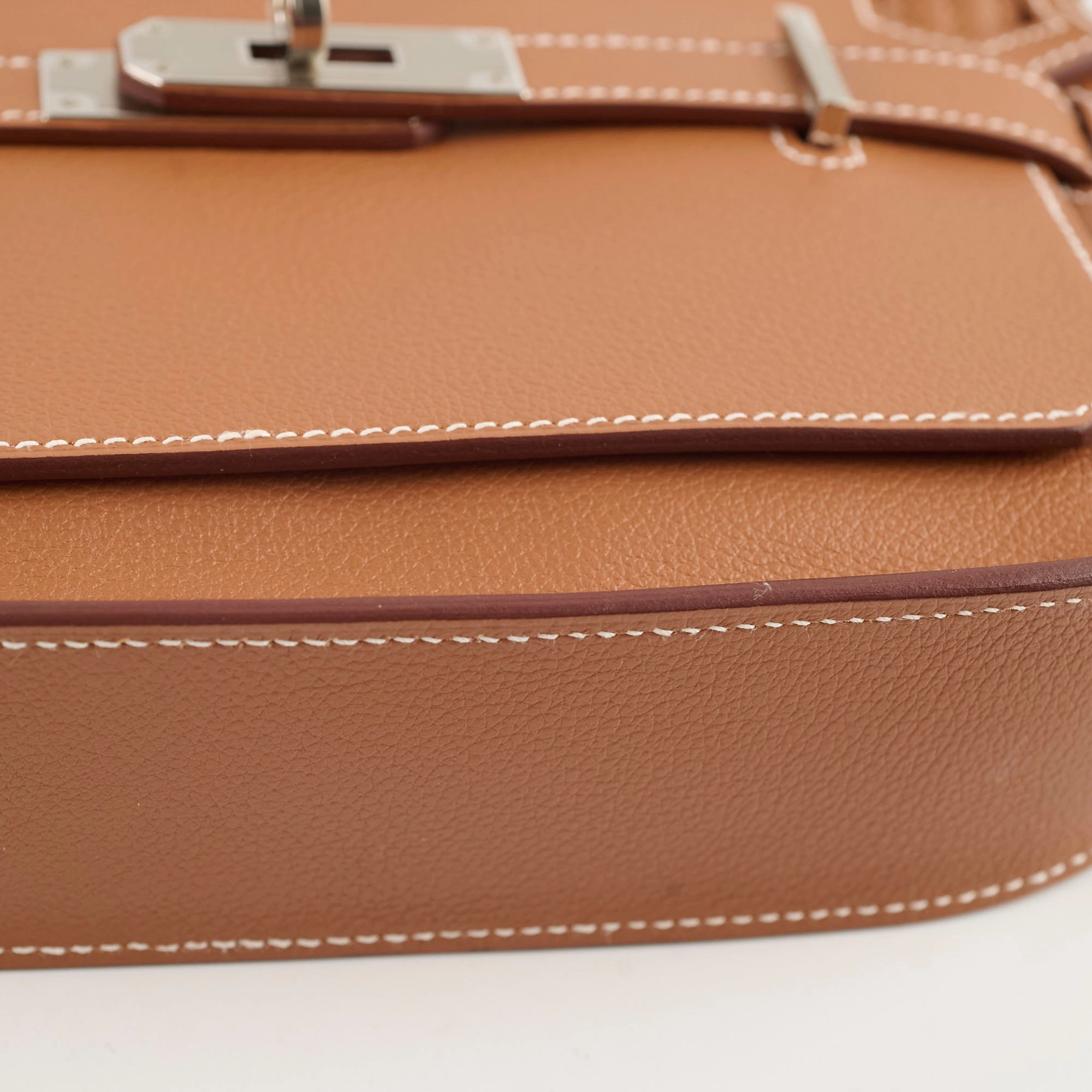 Hermes Mini Jypsiere Gold Evercolor B Stamp