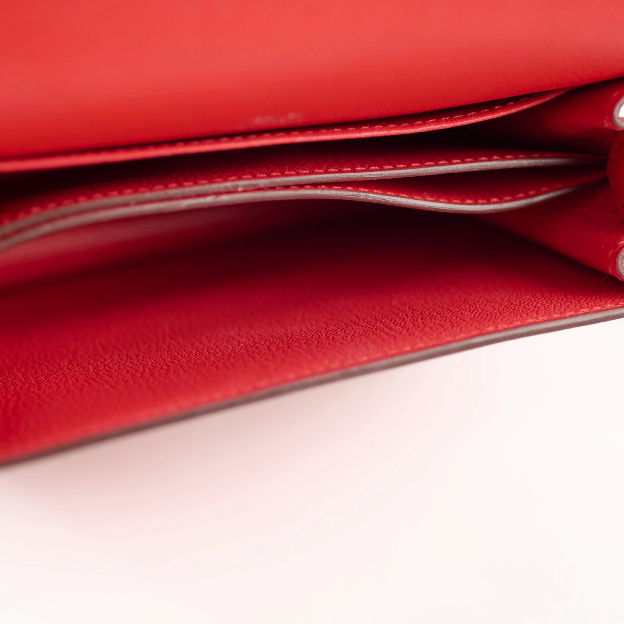 Hermes Mini Roulis Evercolor Red X Stamp