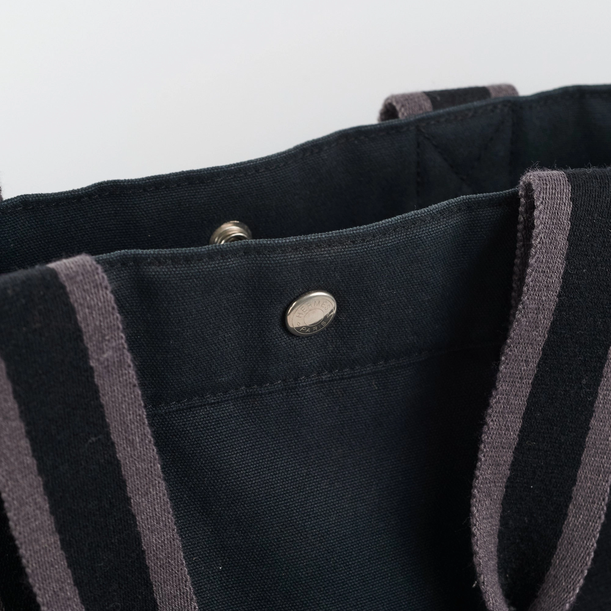 Hermes MM Fourre Tout Bag Black