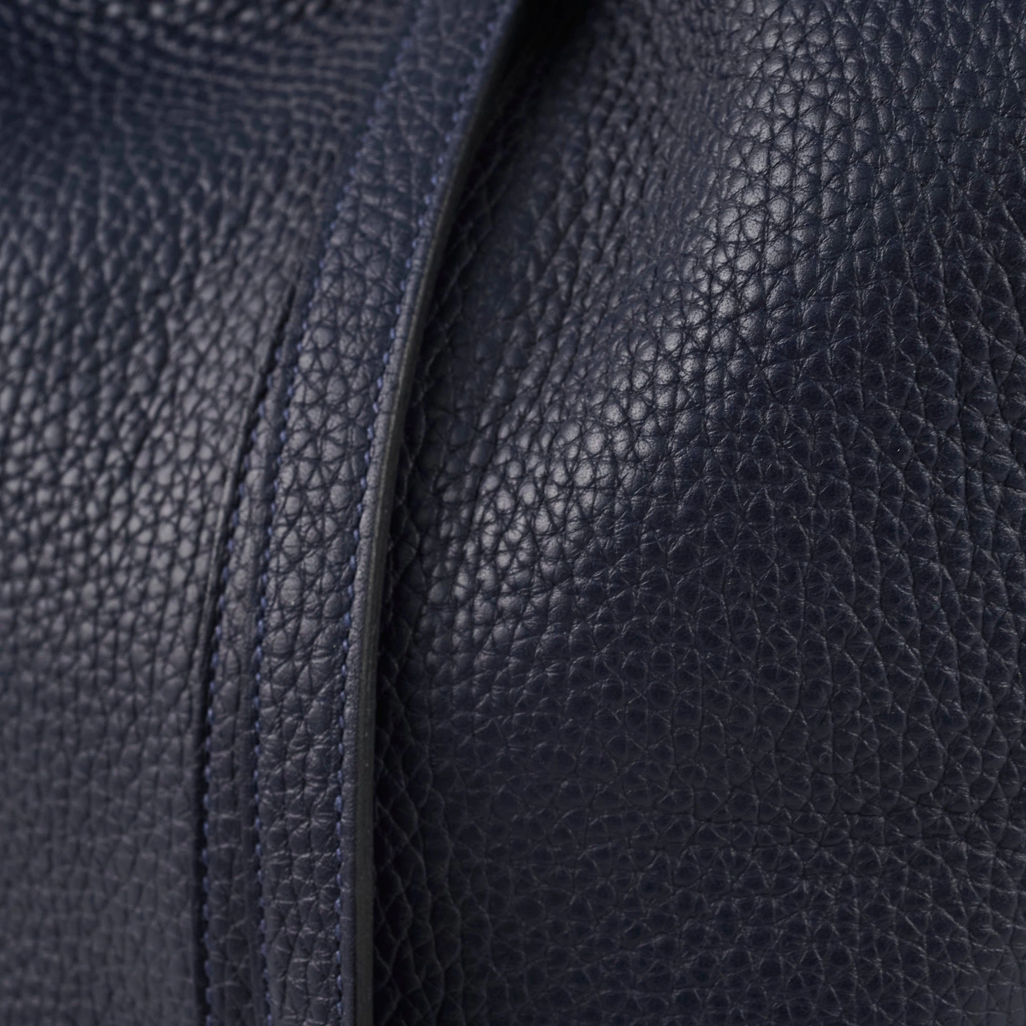 Hermes Picotin 18 Blue Nuit/France Clemence Z stamp