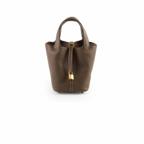 Hermes Picotin 18 Etoupe - D Stamp