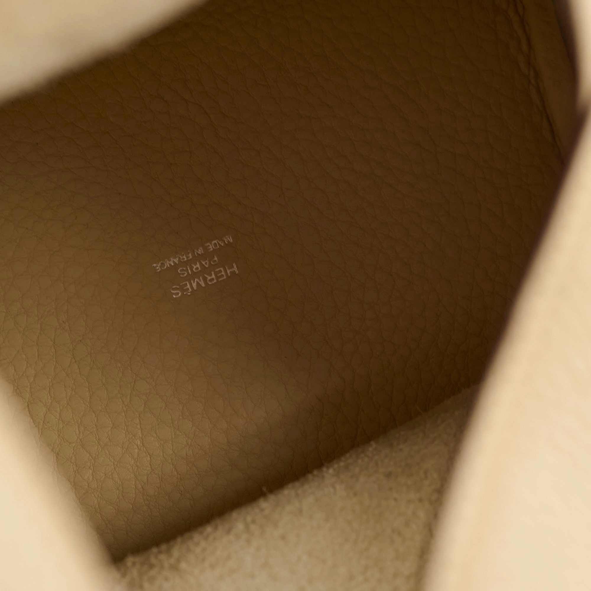 Hermes Picotin 18 (Old Version) Craie Stamp Sqaure L
