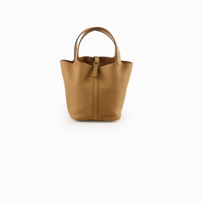 Hermes Picotin 22 Clemence Biscuit - W Stamp